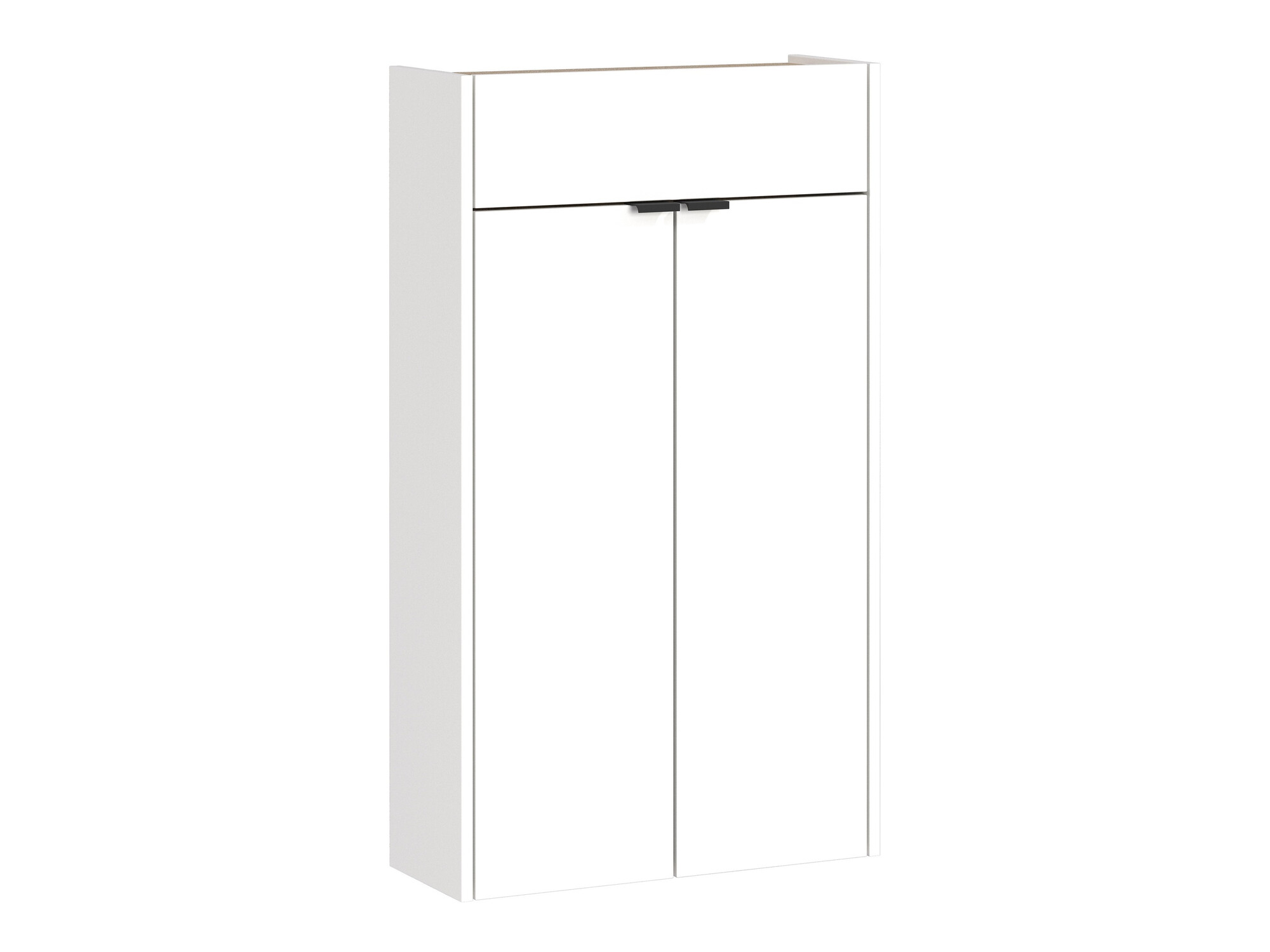 Polica za cipele Cirsale 101 (Bijela + Navarra hrast)