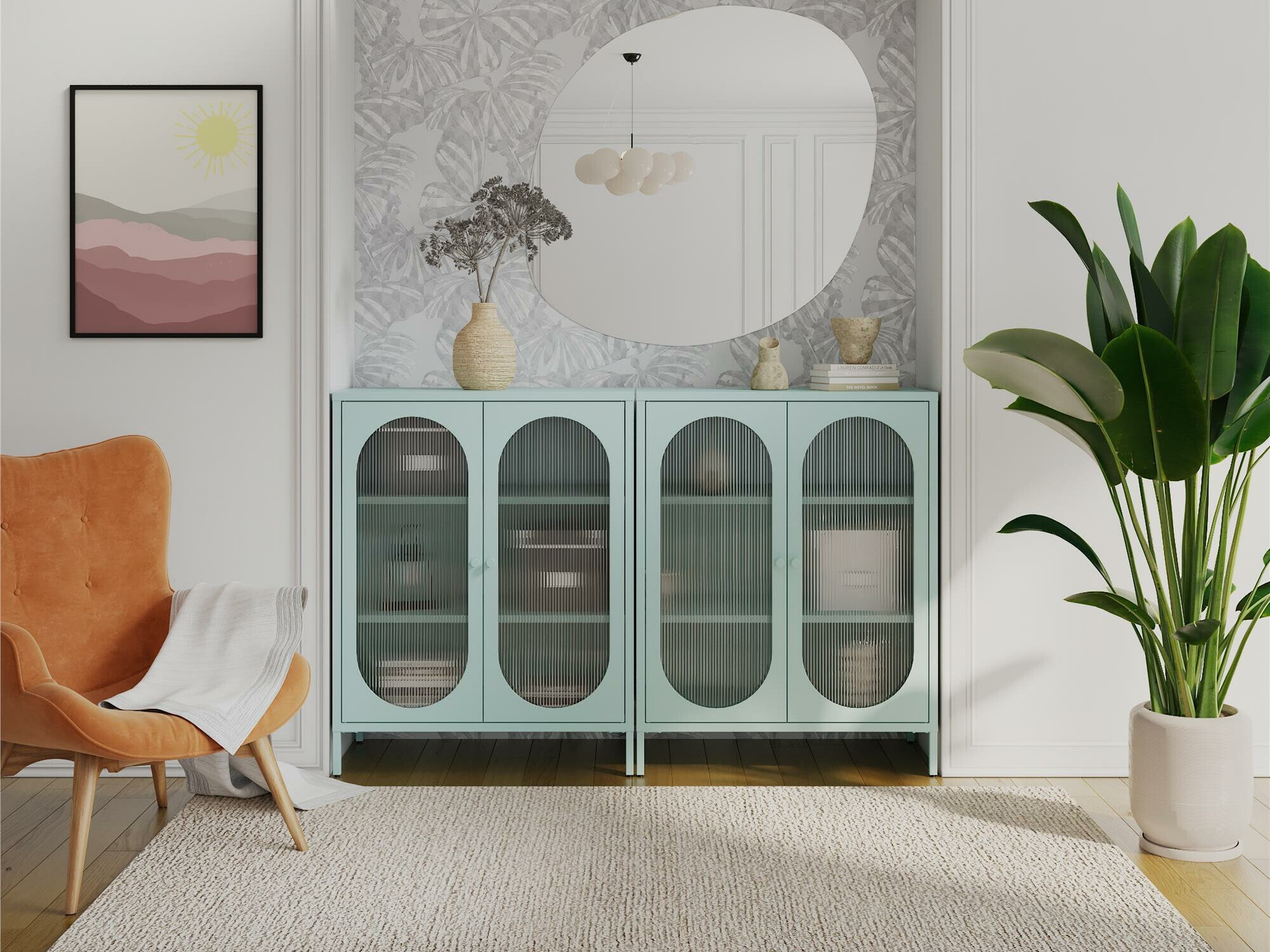 Ormarić Tulsa 653 (Svijetlo plava)