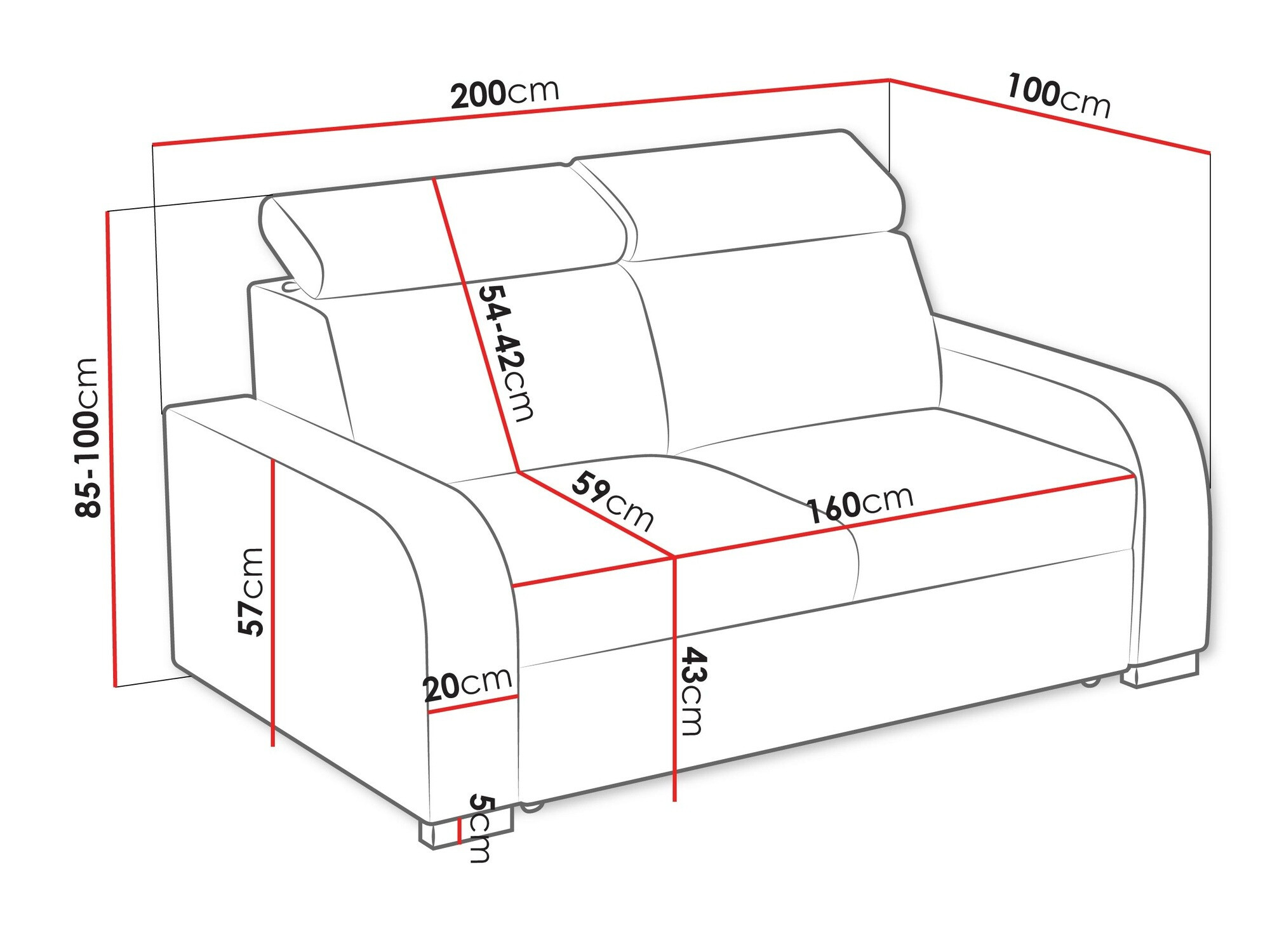 Sofa Etrcala 102 (Crown 18)