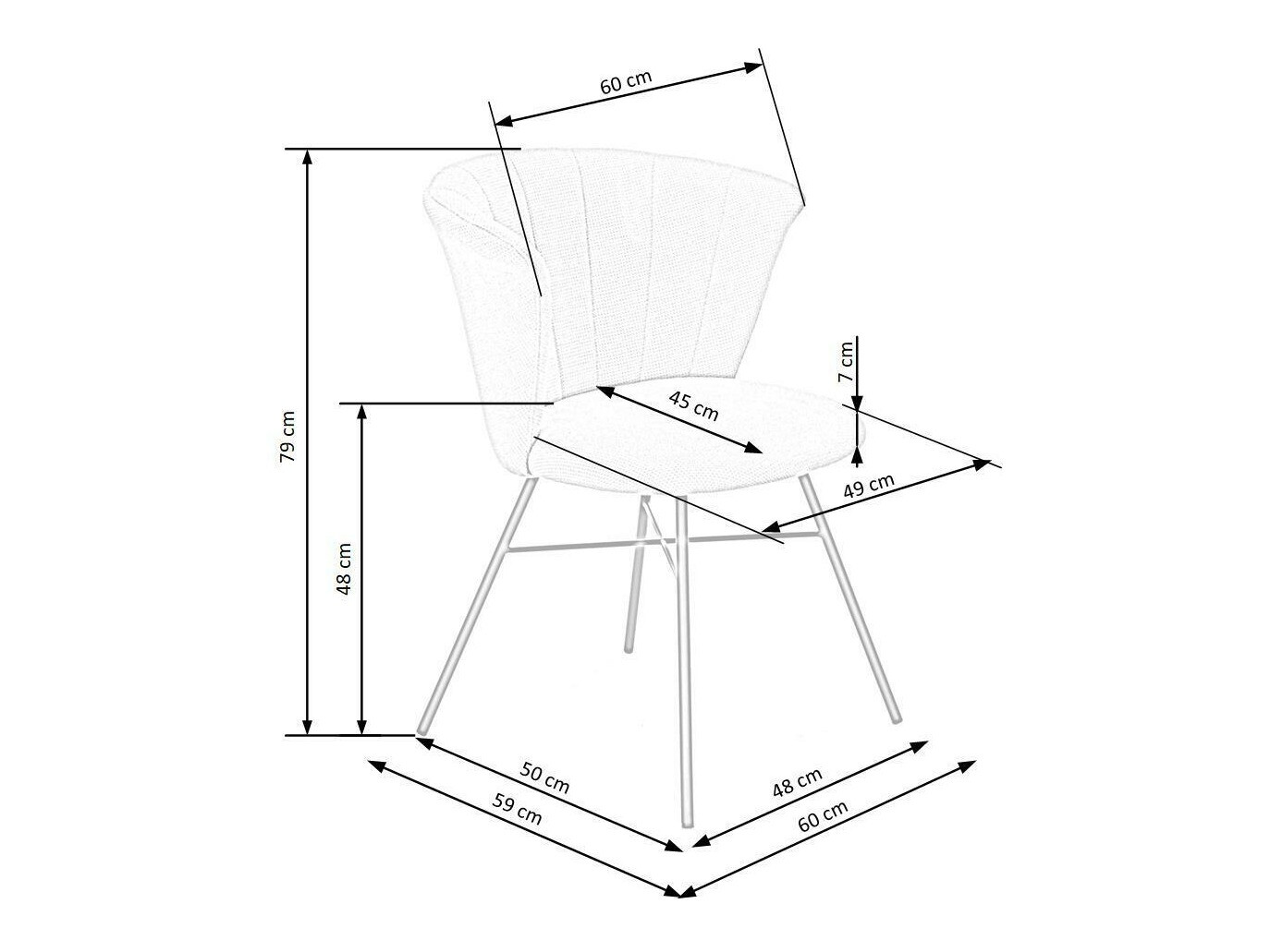 Stolica Houston 1282 (Bež)