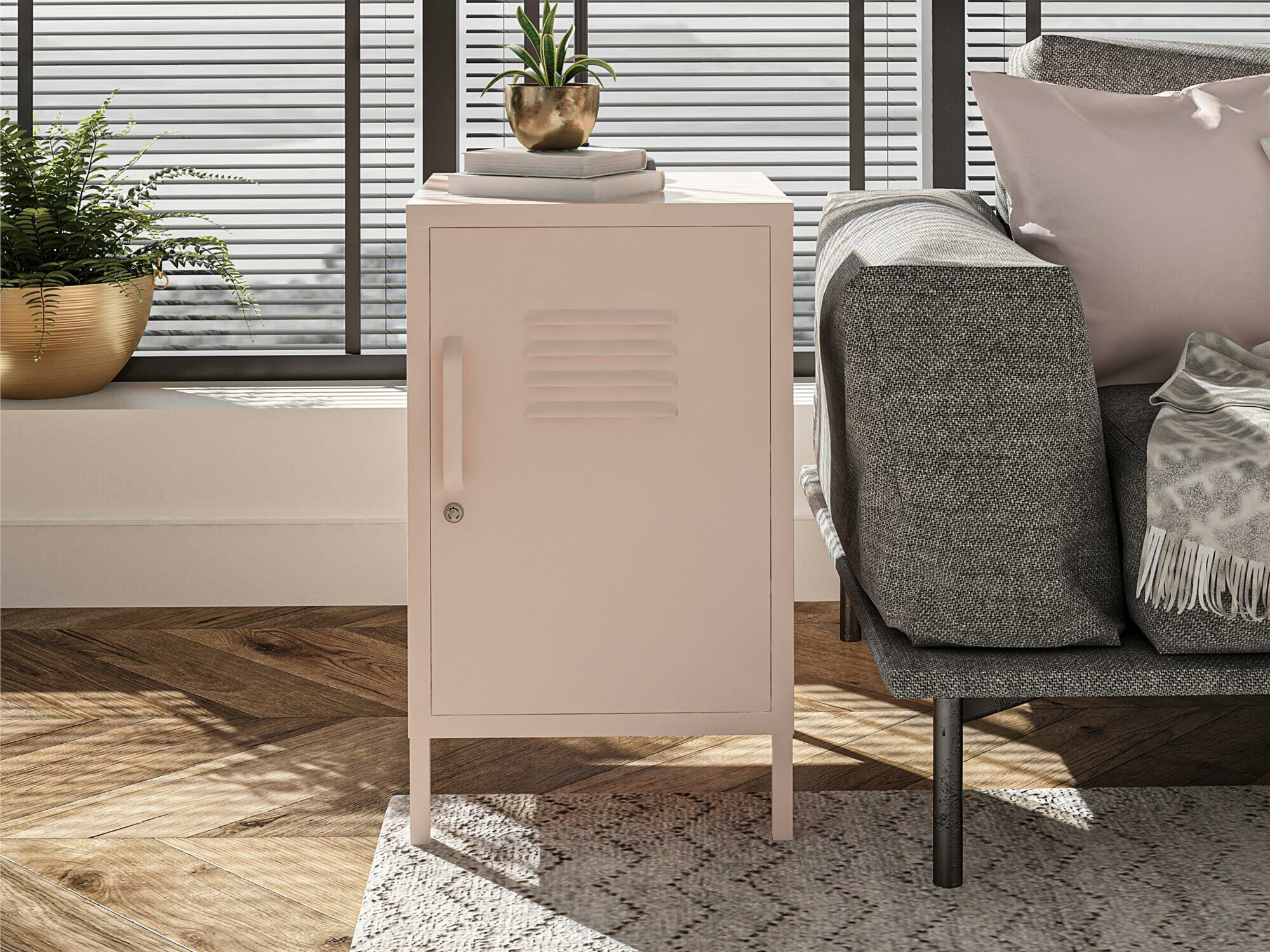 Ormarić Ophfere 100 (Ružičasta)