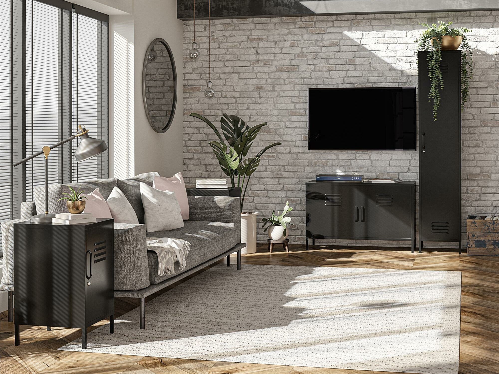 Ormarić Ophfere 101 (Crna)