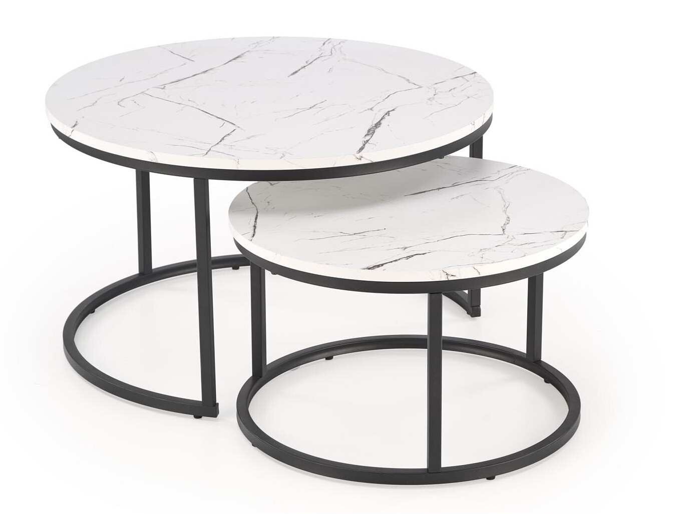 Set stolića za kavu Houston 1832 (Bijeli mramor)
