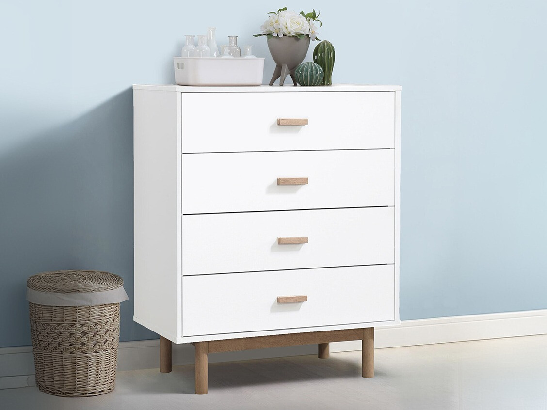 Komoda Nolcalu 103 (Bijela + Hrast)
