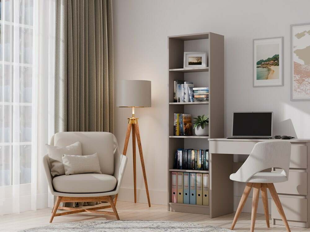 Polica Mandeville 188 (Siva)