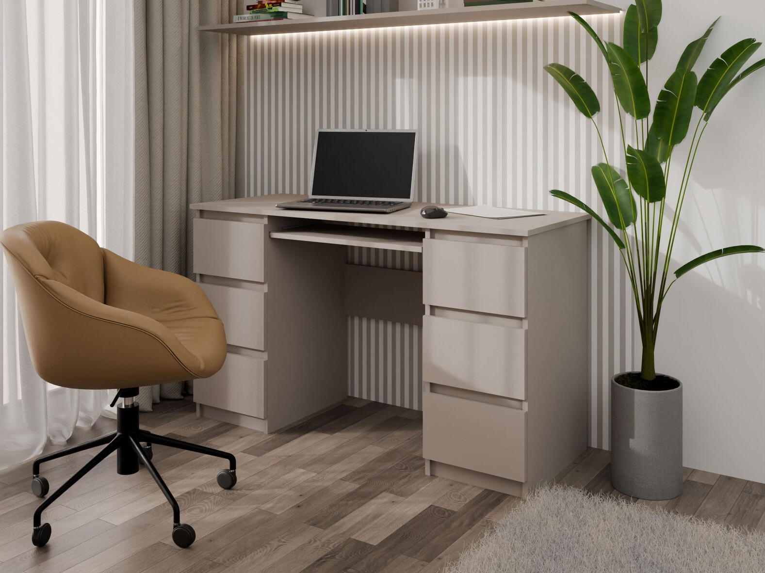 Uredski stol Mandeville 178 (Siva)