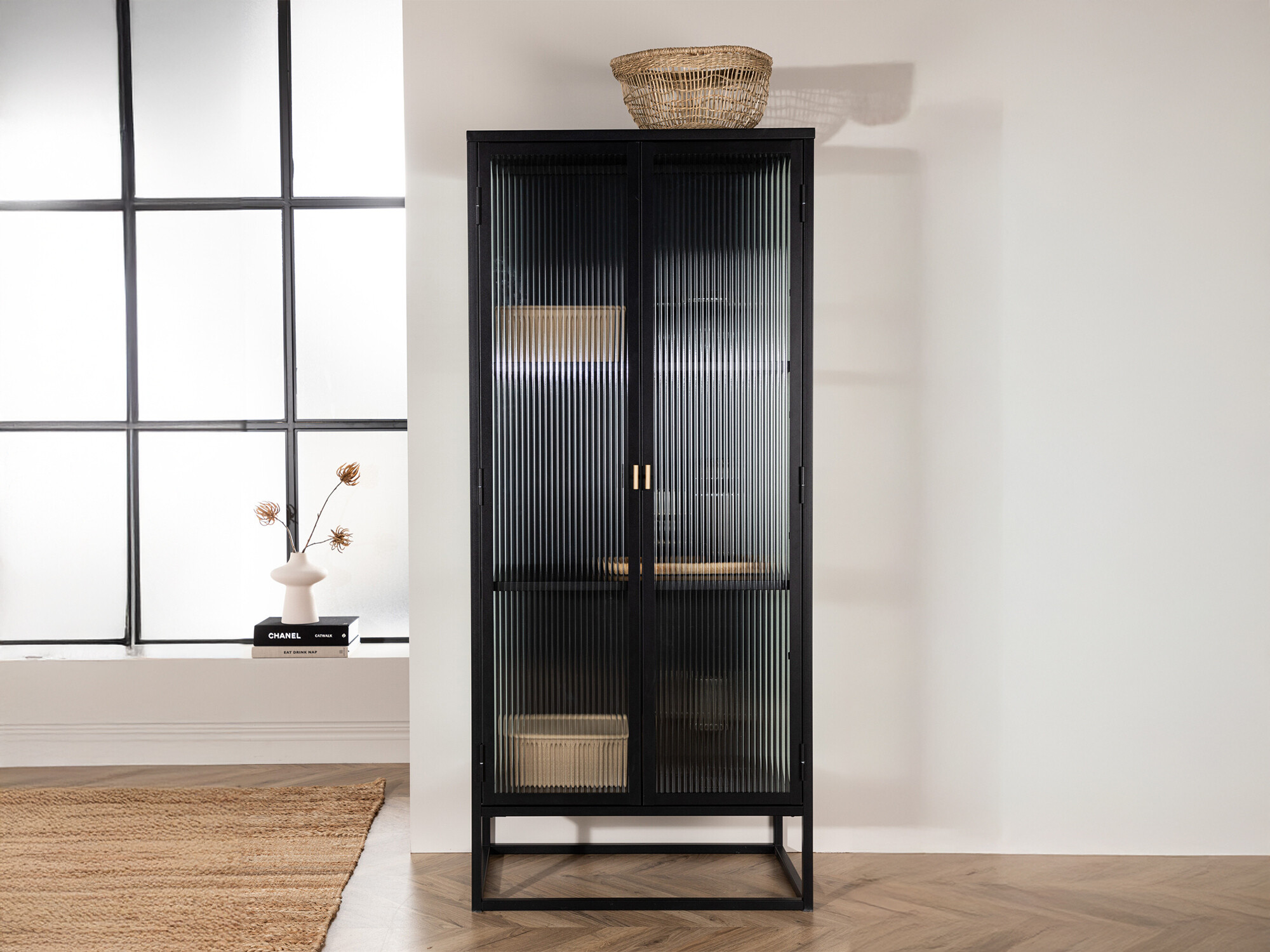 Polica Dallas 4941 (Crna)