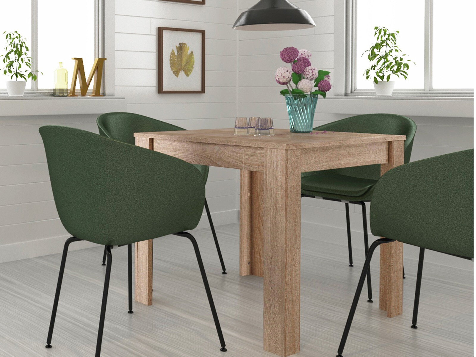 Stol Denton 629 (Svijetli hrast)