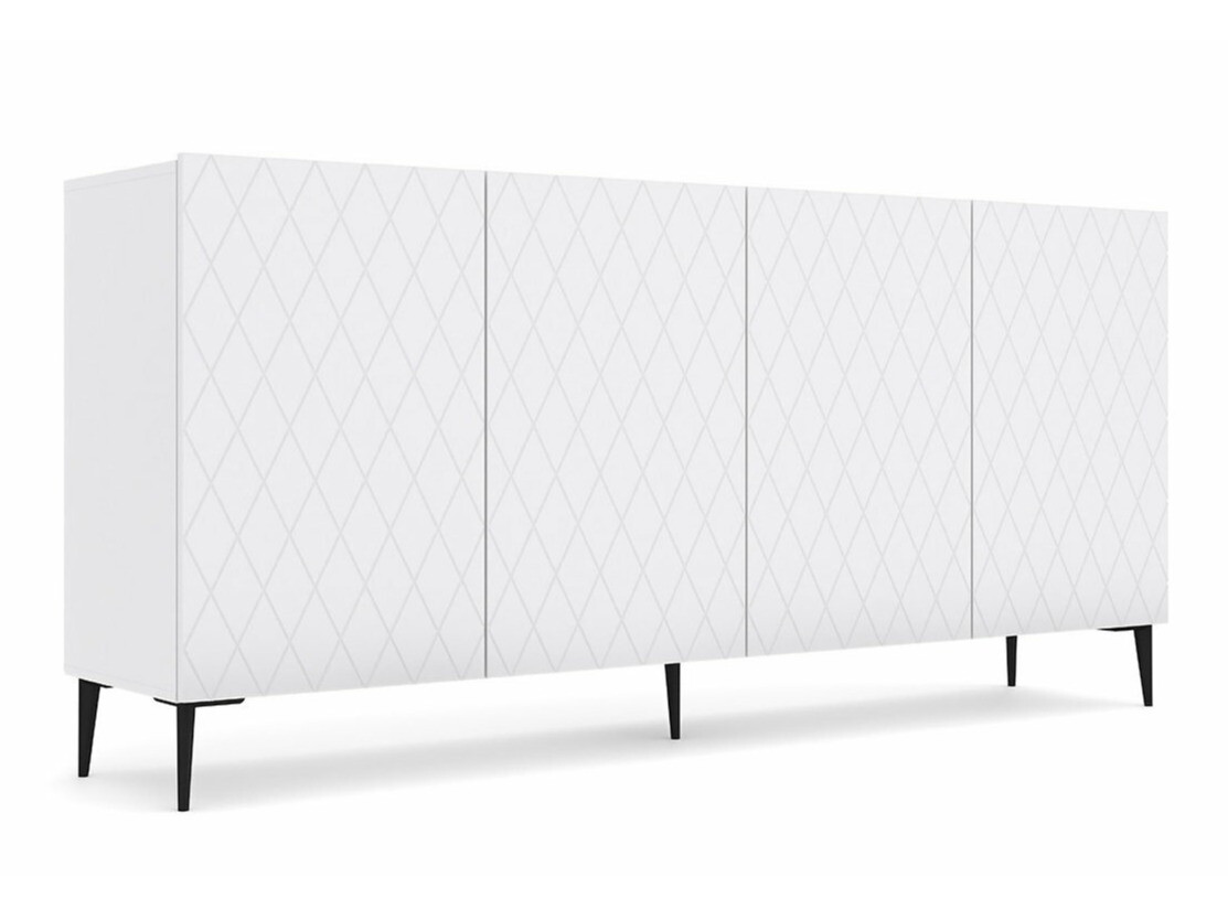 Ormarić Melmoro 109 (Bijela + Crna)