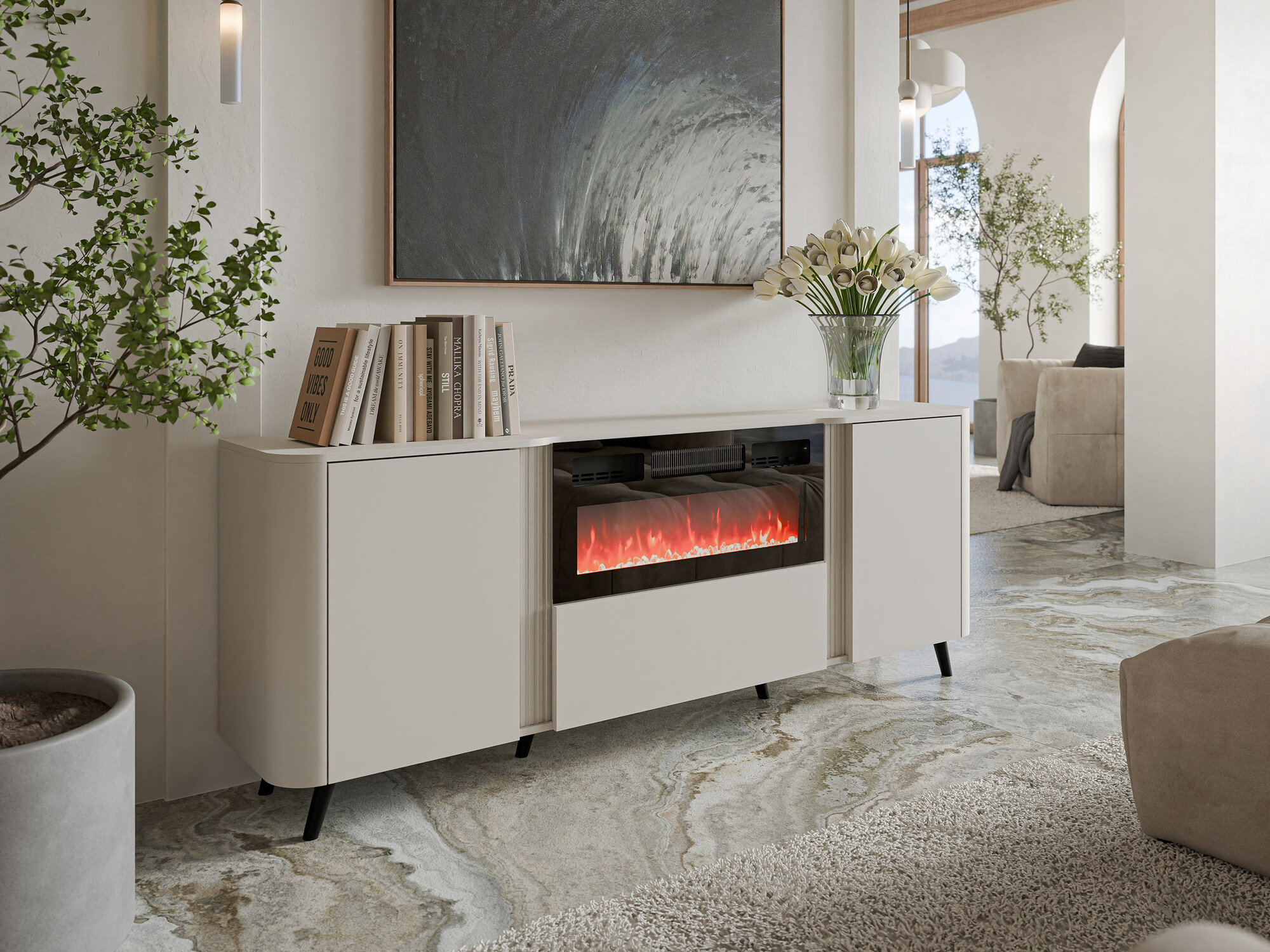 Ormarić Modus I (Kašmir + Crna)