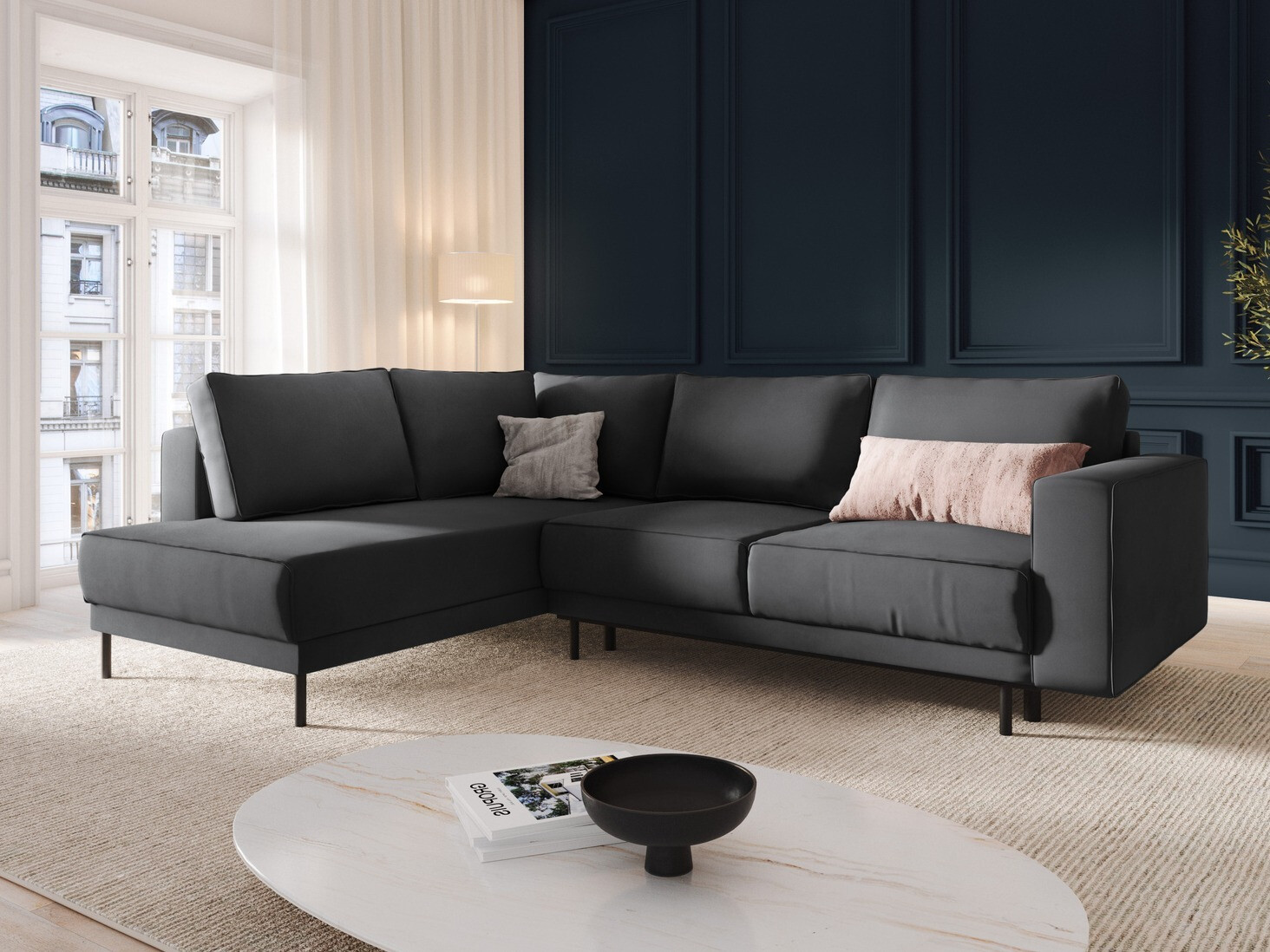 Kutna garnitura Beckley 104 (Bluvel 14)