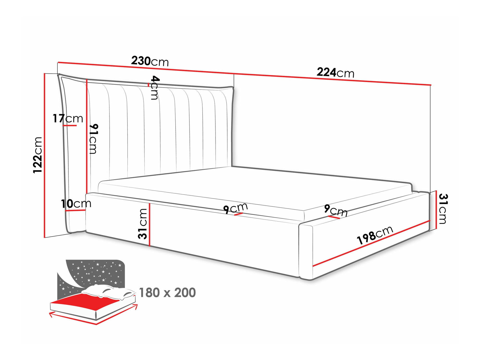 Krevet Comfivo 382 (Kronos 22)