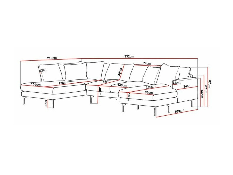 Kutna garnitura Ophliva 108