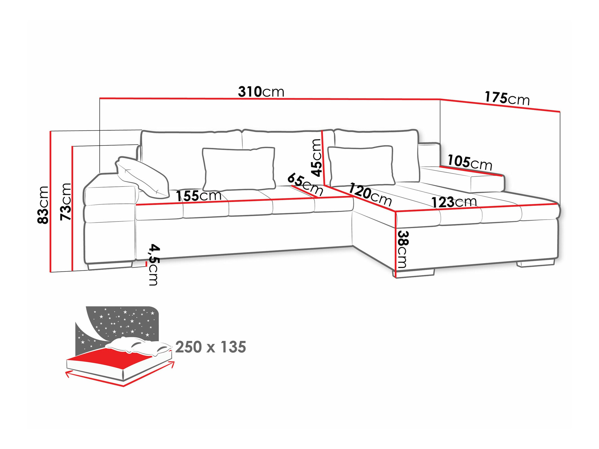 Kutna garnitura Comfivo 169 (Wave 09)