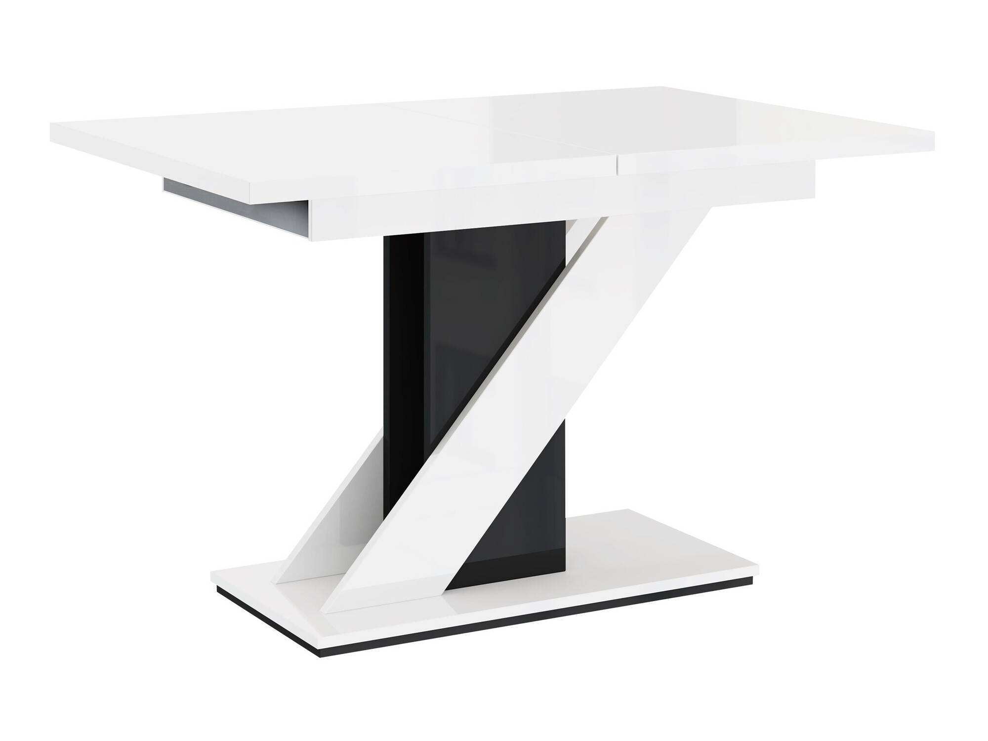 Stol Goodyear 105 (Sjajno bijela + Sjajno crna)