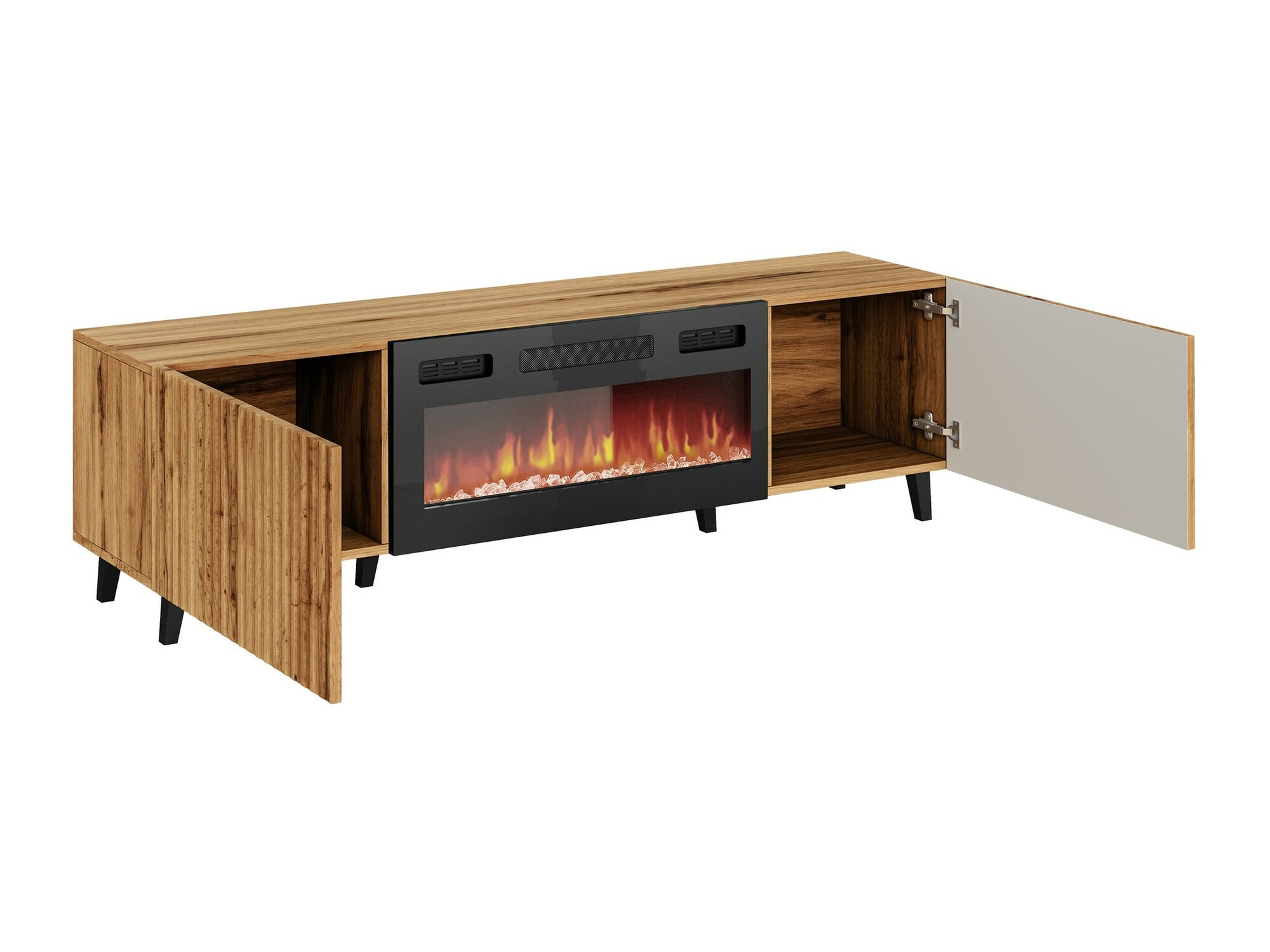 TV stol Remeta 107 (Hrast Wotan)