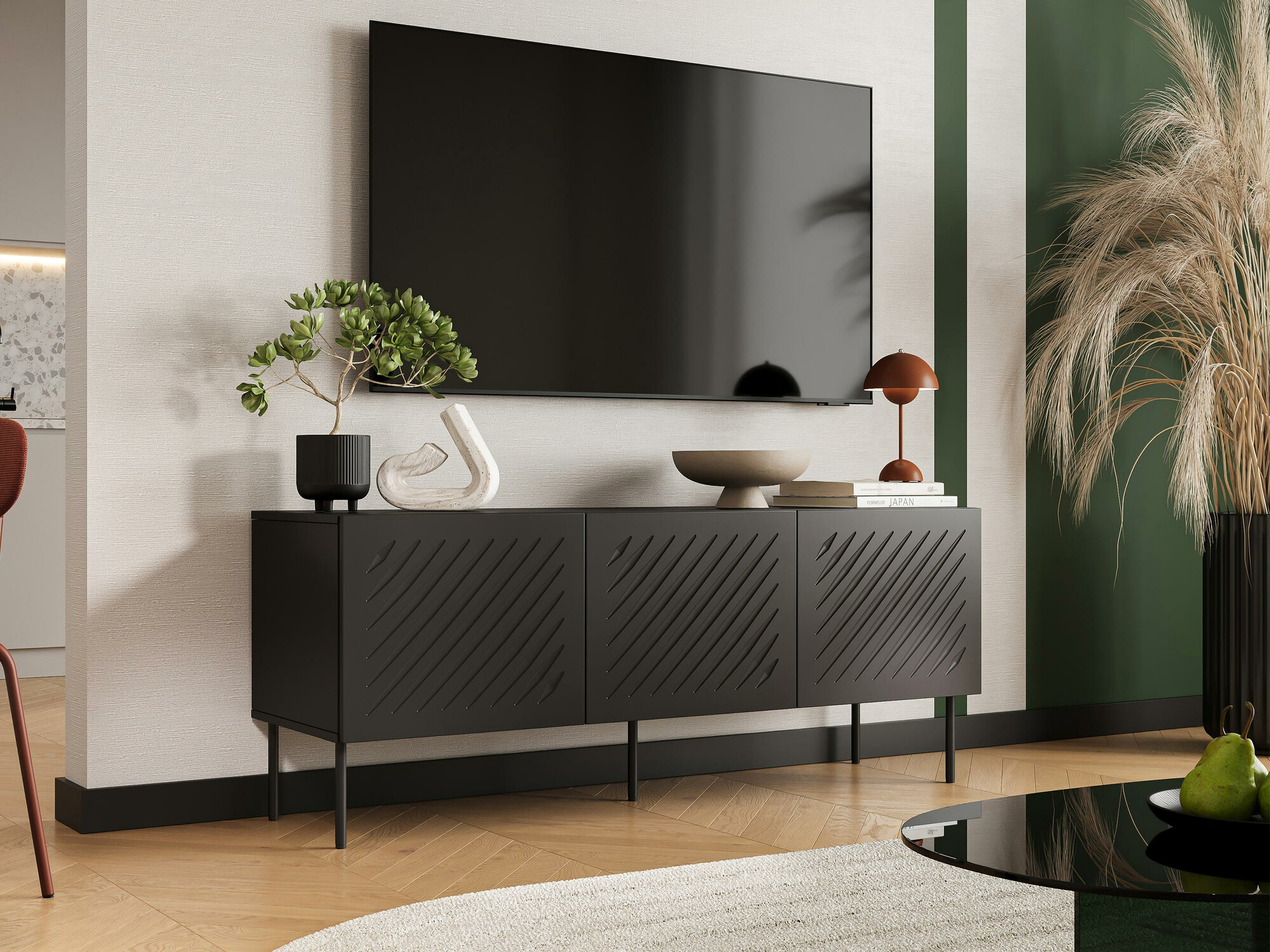 TV stol Tolfelo 102 (Crna)