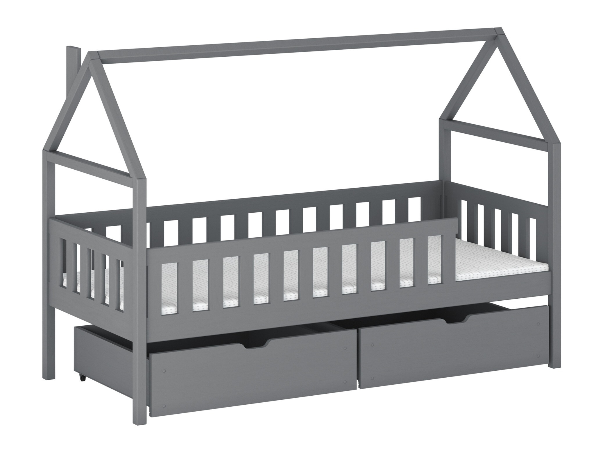 Krevet Vista 116 (Siva)