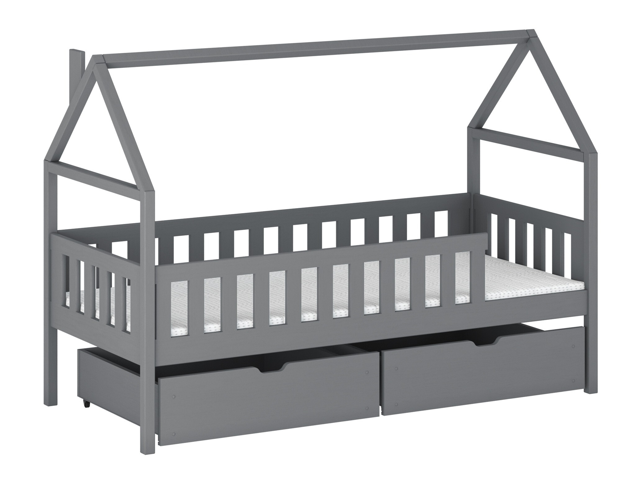 Krevet Vista 116 (Siva)