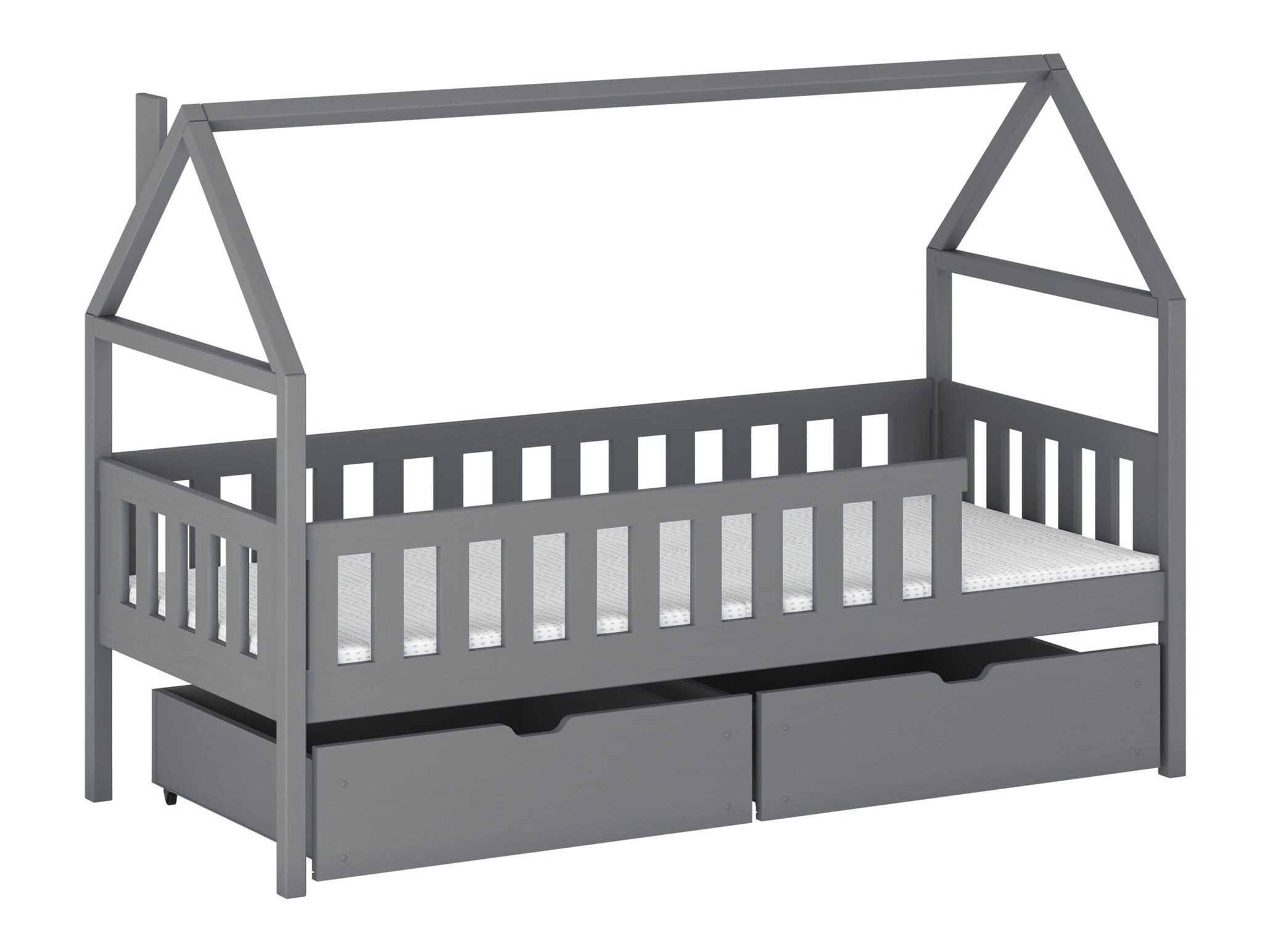 Krevet Vista 116 (Siva)