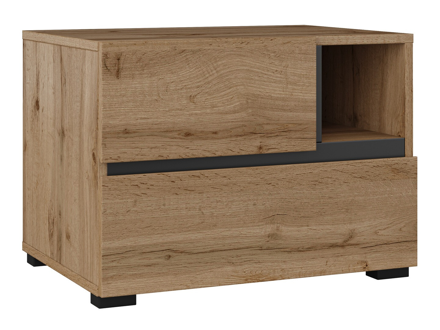 Noćni ormarić Alfere 120 (Hrast Wotan)