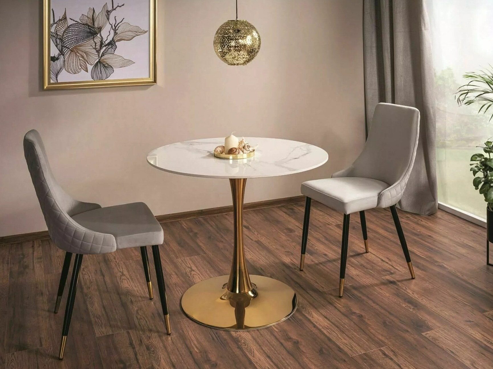 Stolica Detroit 517 (Siva)