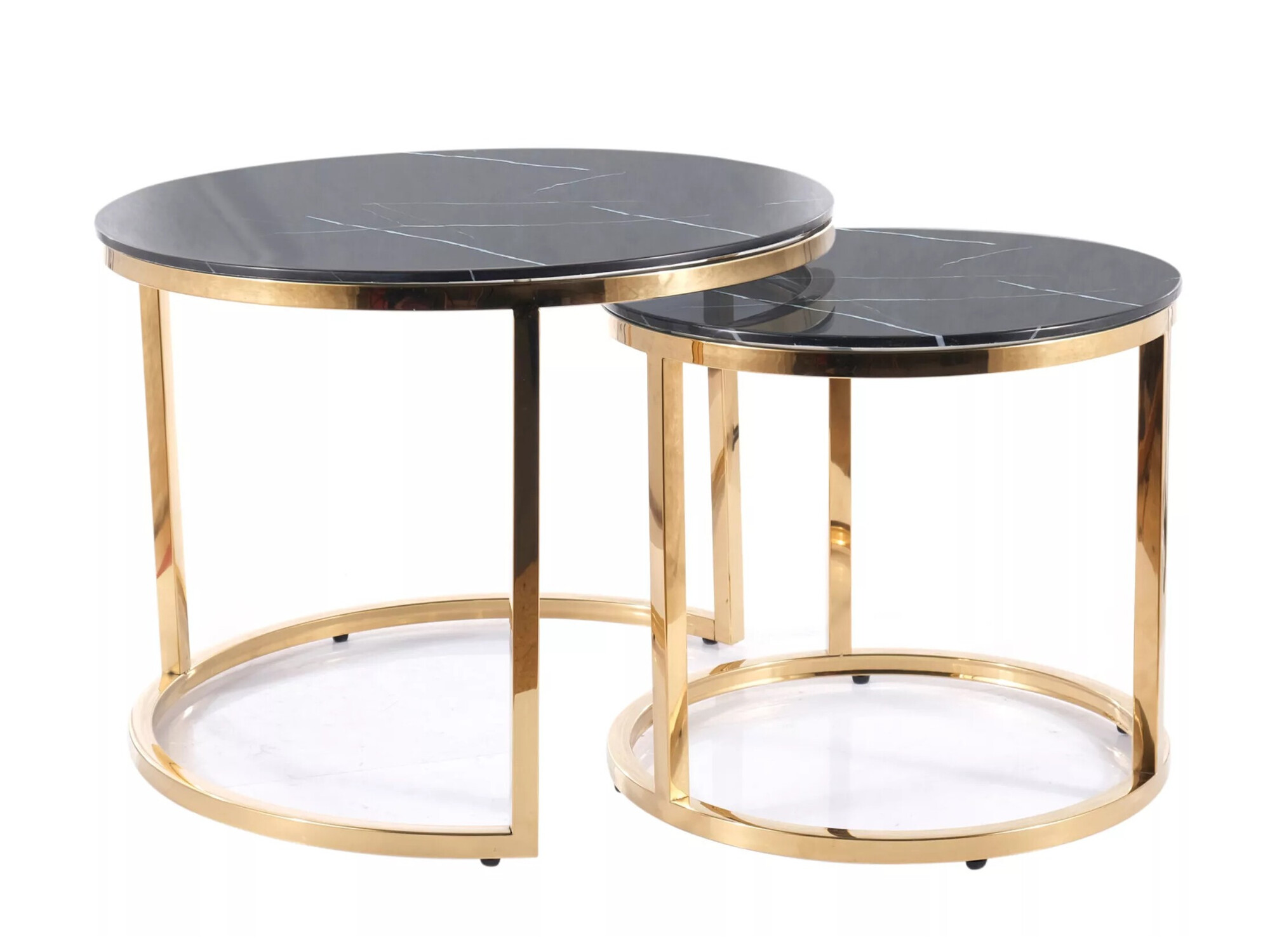 Stolići za kavu Detroit 520 (Crni mramor)