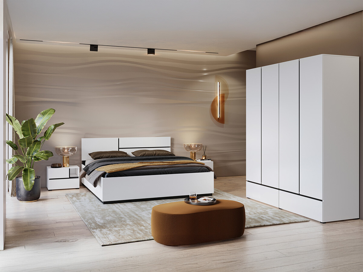 Krevet Alfere 123 (Bijela)