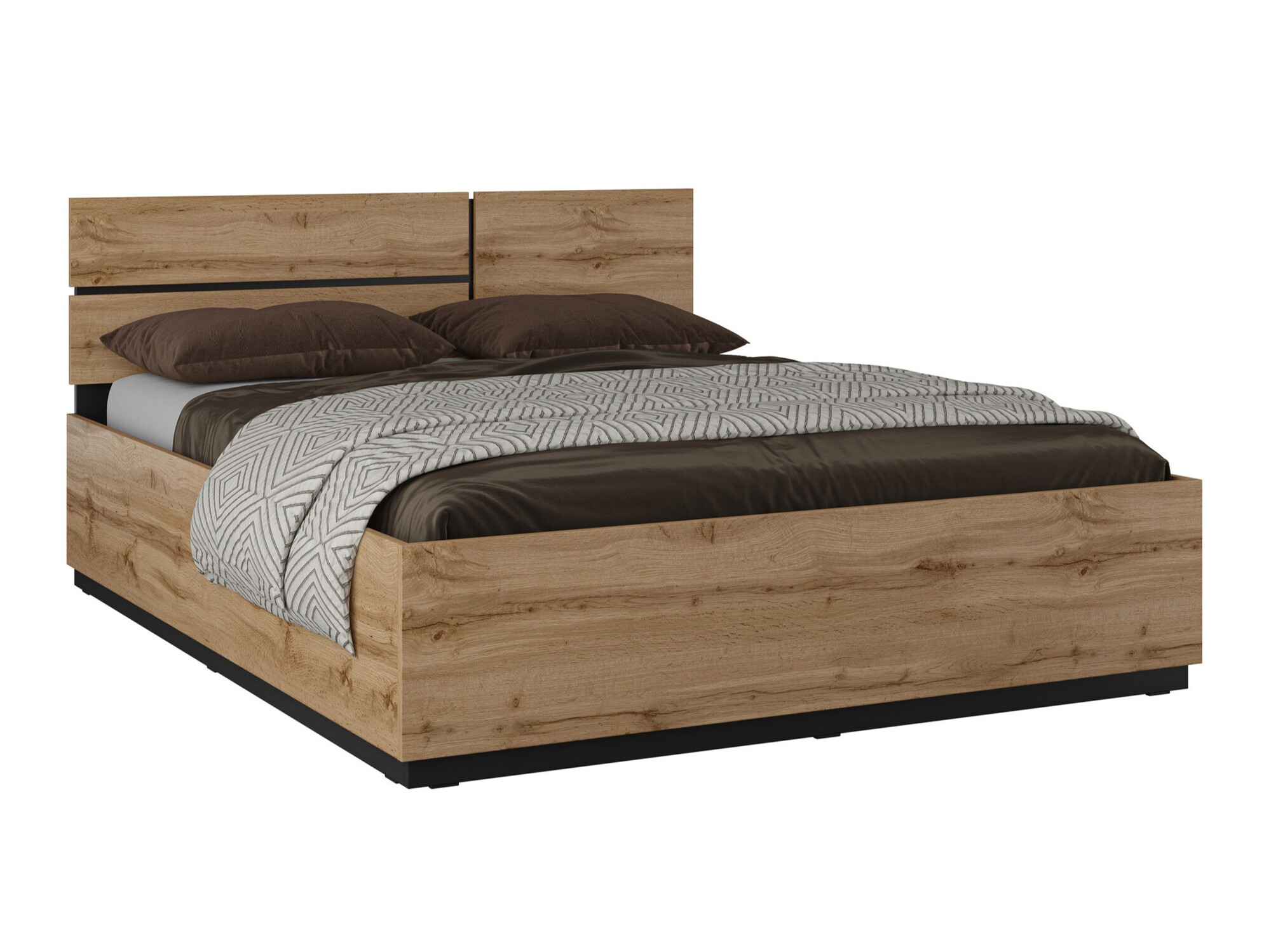 Krevet Alfere 123 (Hrast Wotan)