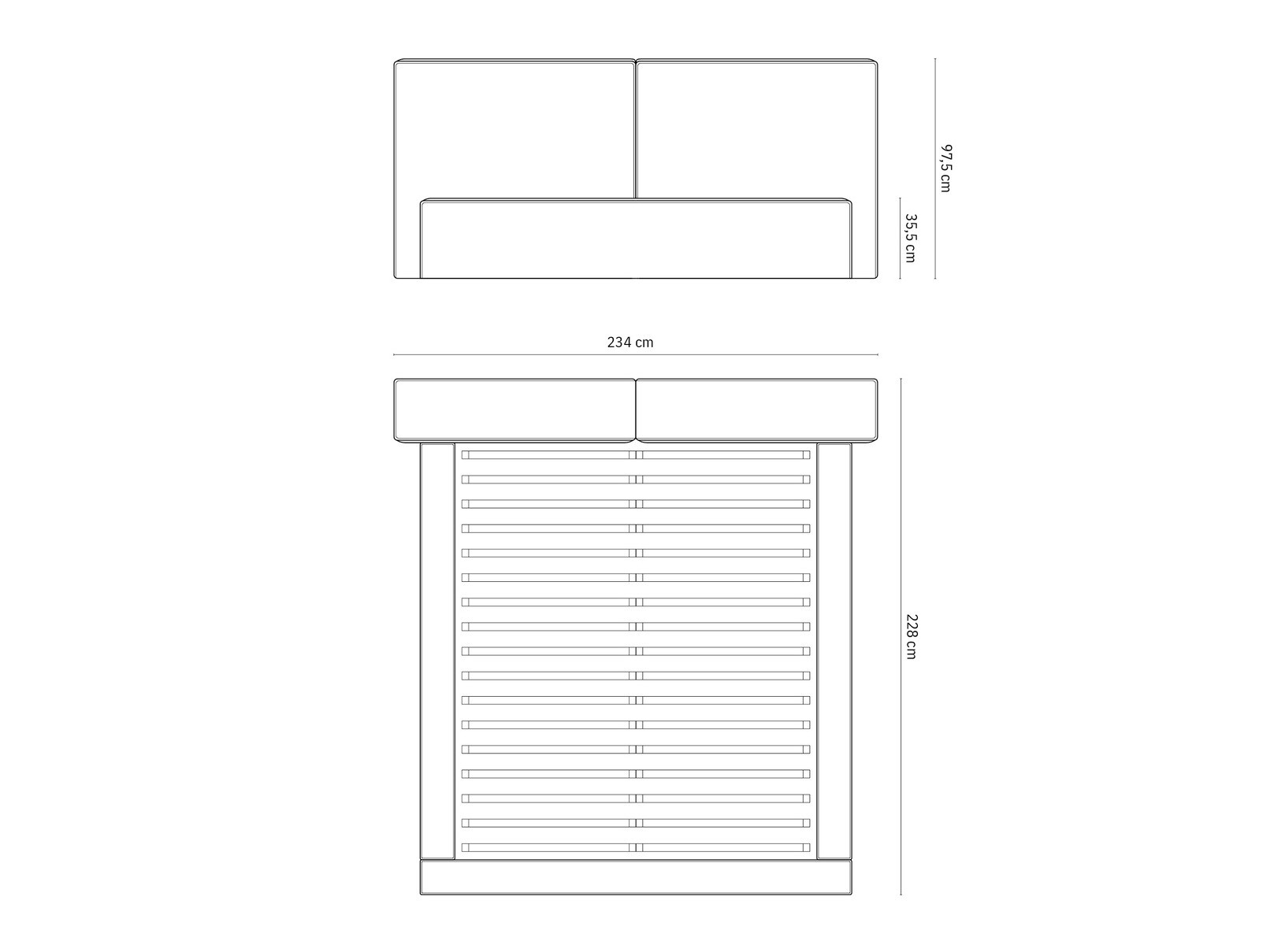 Krevet Lomcalu 100 (Megan 351)