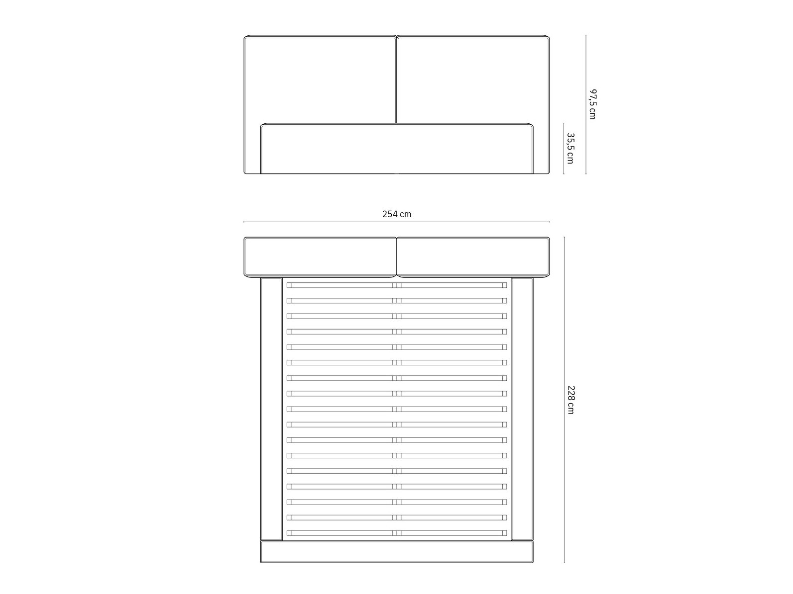 Krevet Lomcalu 100 (Megan 363)
