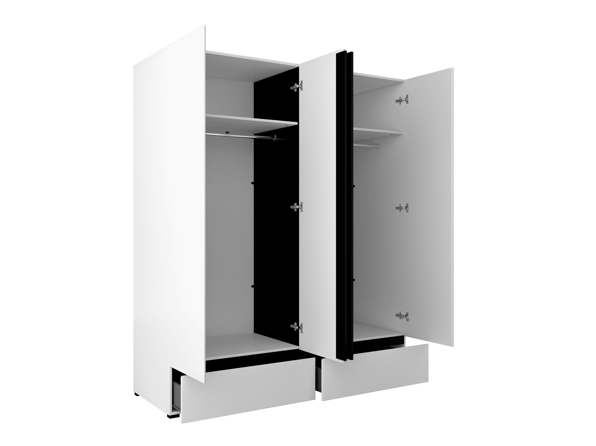 Set za spavaću sobu Alfere 124 (Bijela)