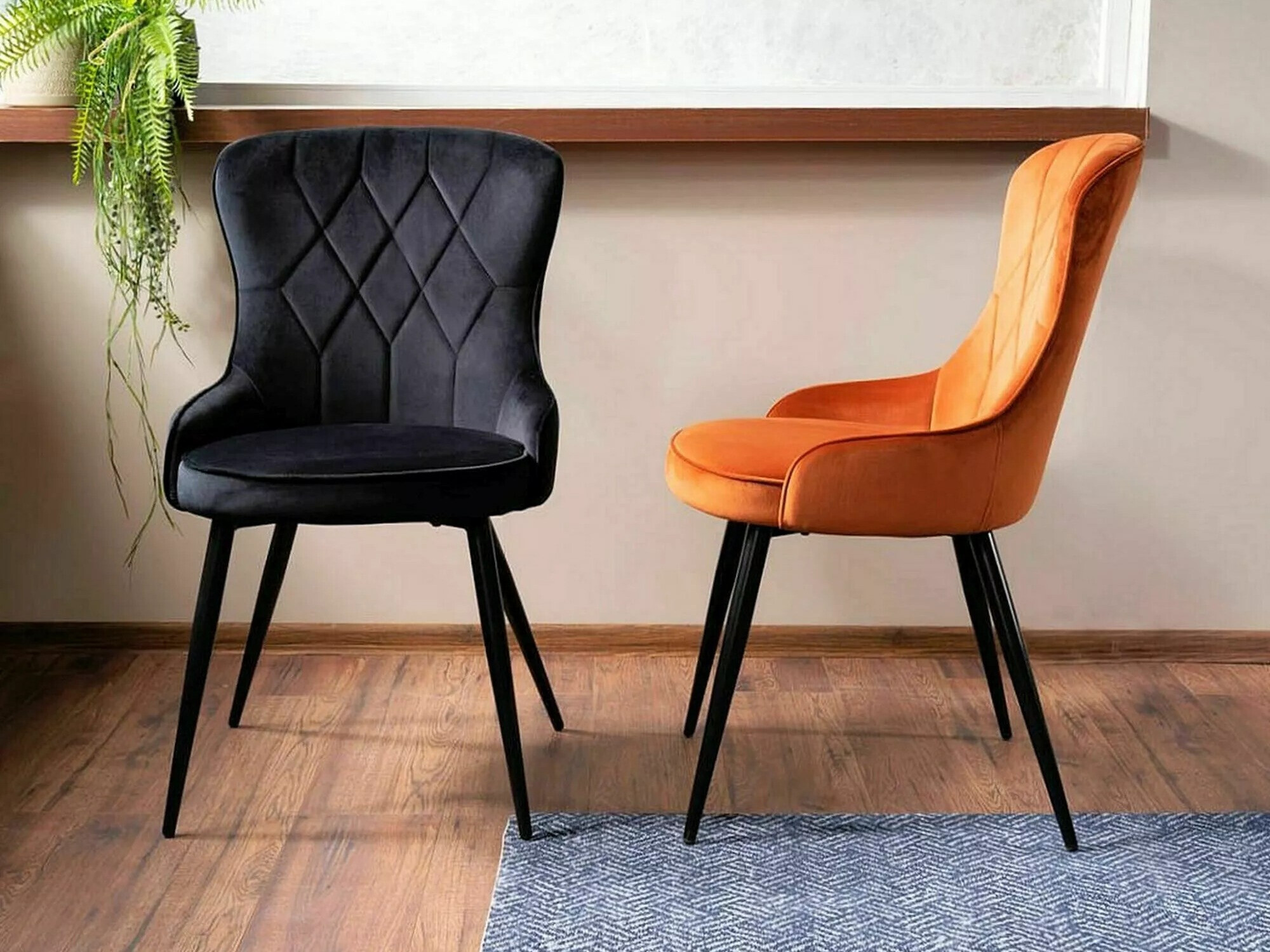 Stolica Detroit 524 (Crna)