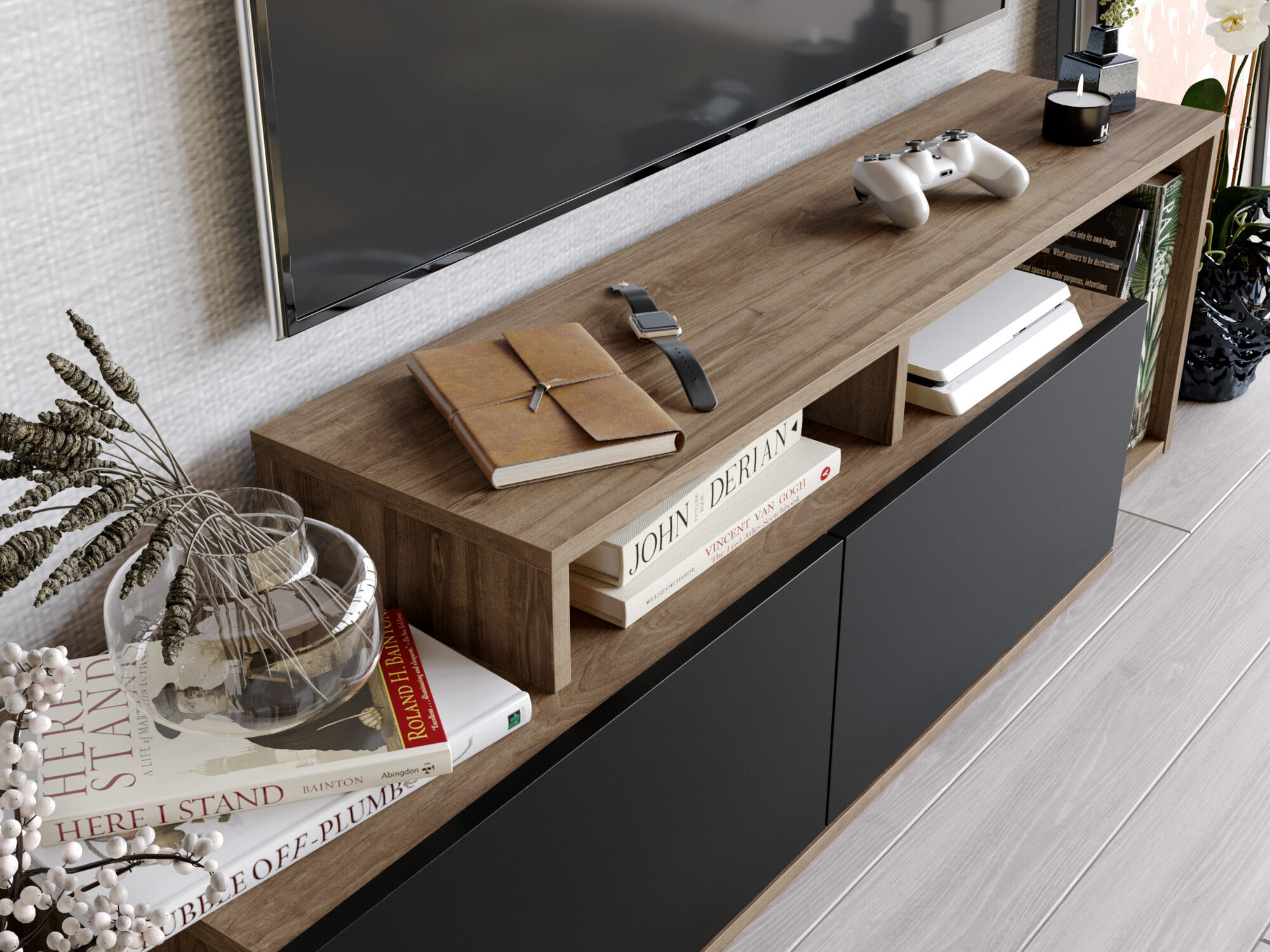 TV stol Kailua 1319 (Orah + Crna)