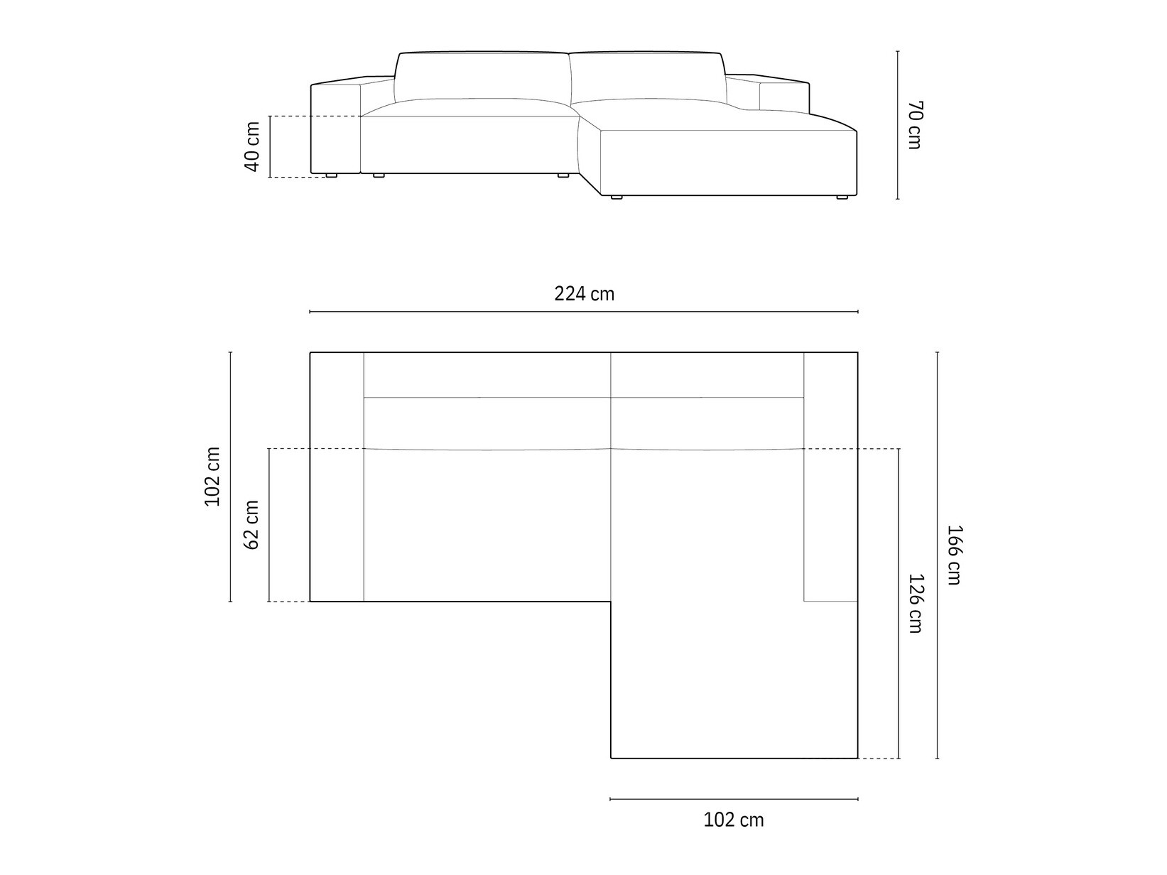 Kutna garnitura Lomcalu 101 (Megan 363)