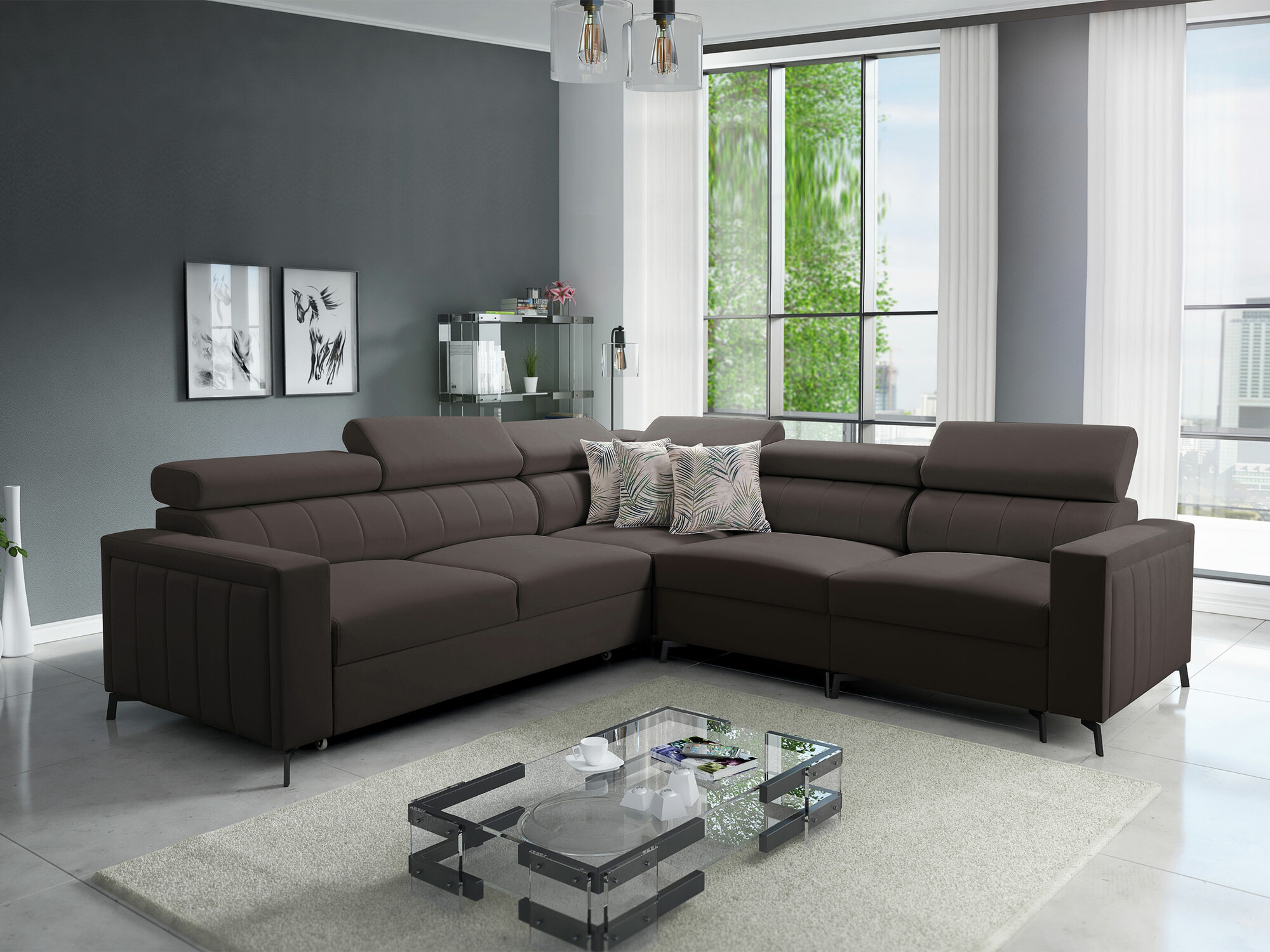 Kutna garnitura Sarasota 152 (Mono 234 + Botanical 36)