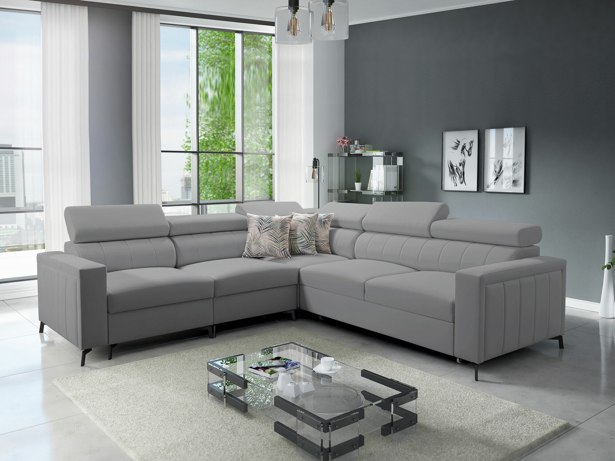 Kutna garnitura Sarasota 152 (Mono 244 + Botanical 36)