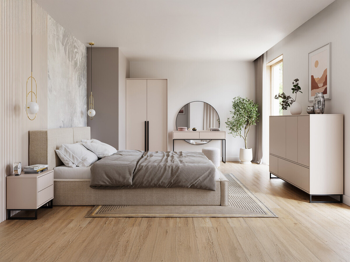 Konzolni stolić Calcalo 103 (Bež)