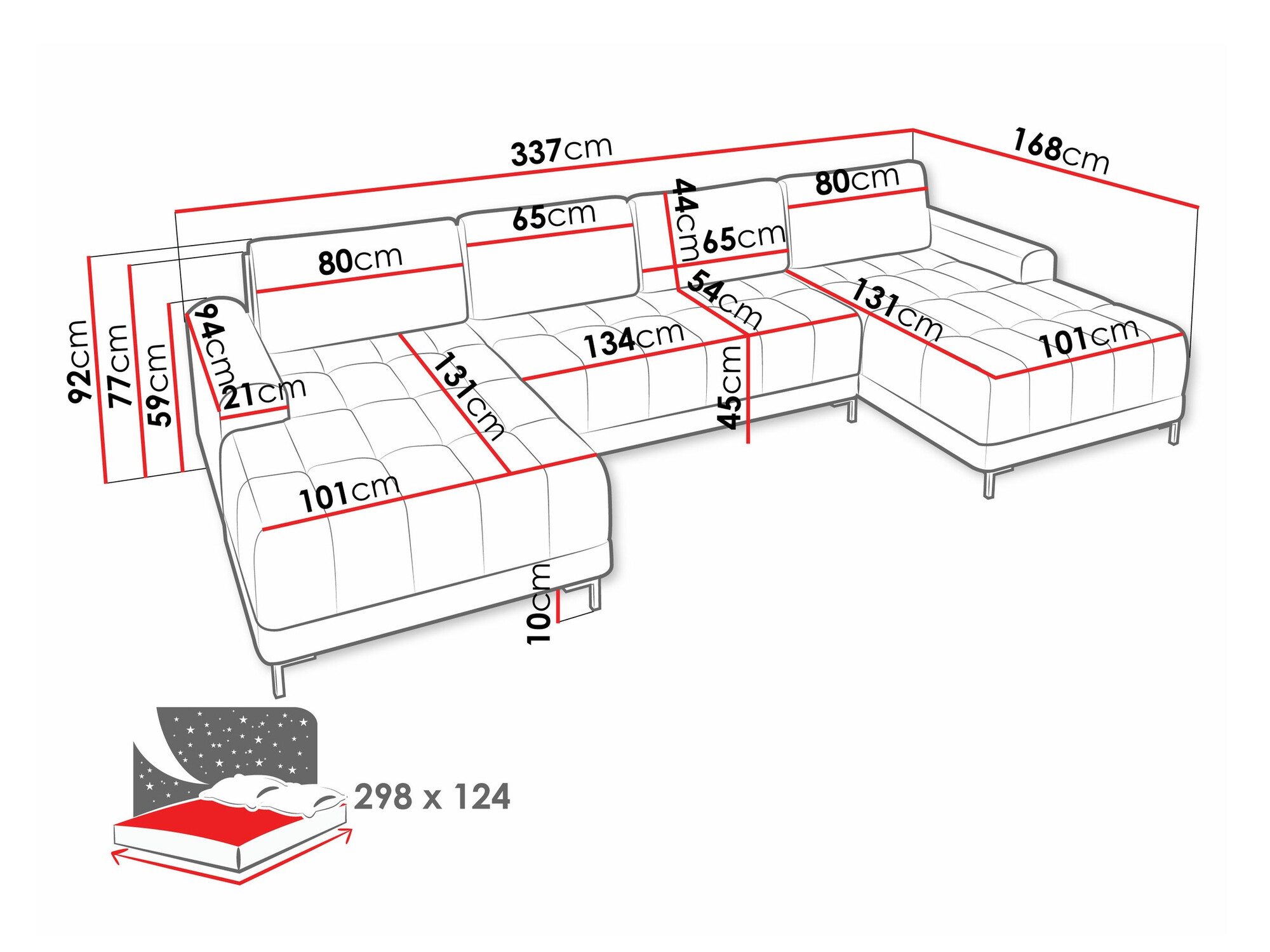 Kutna garnitura Stonecrest 101 (Velo 633)