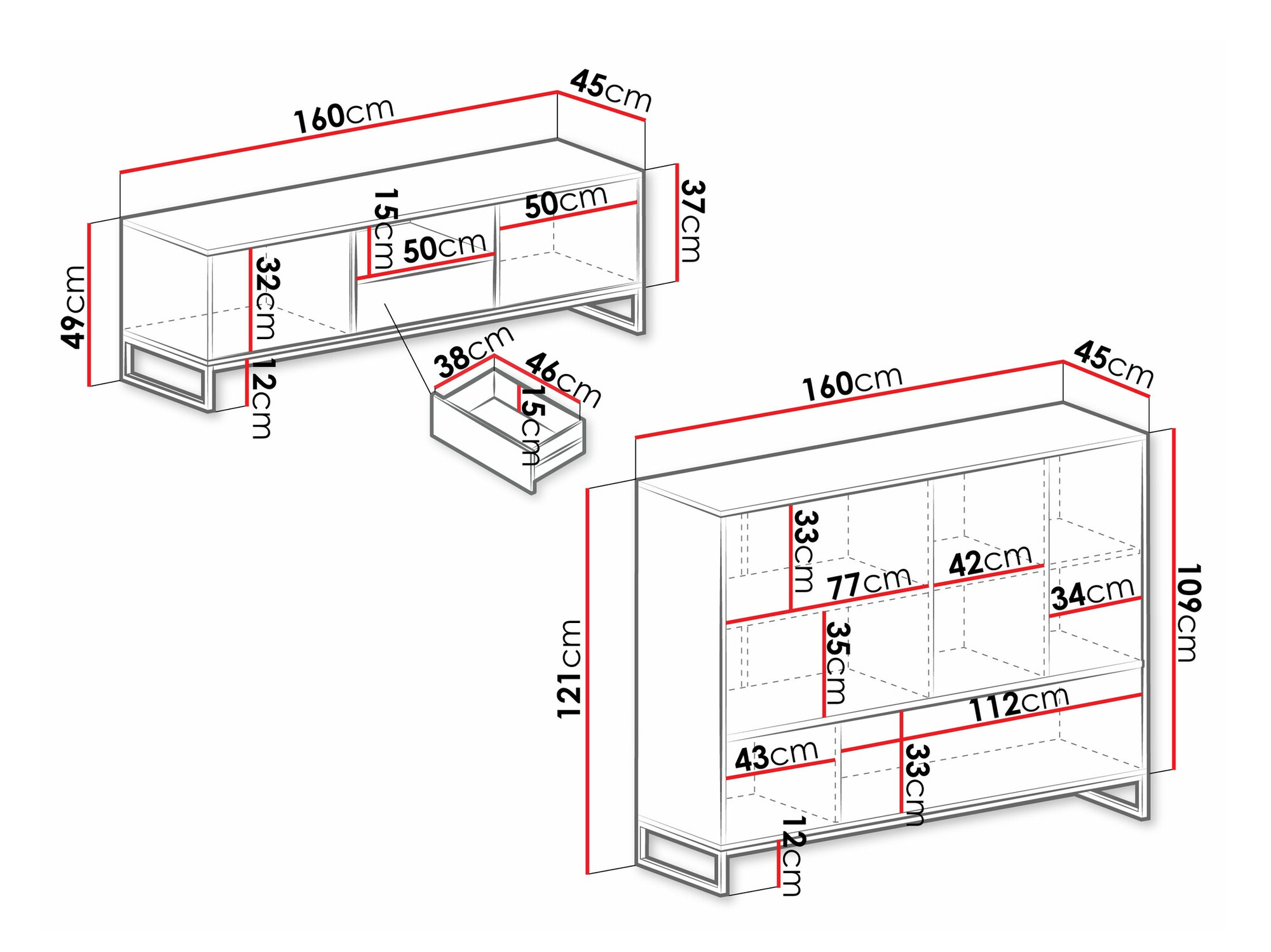 Set za dnevni boravak Calcalo 109 (Zelena)