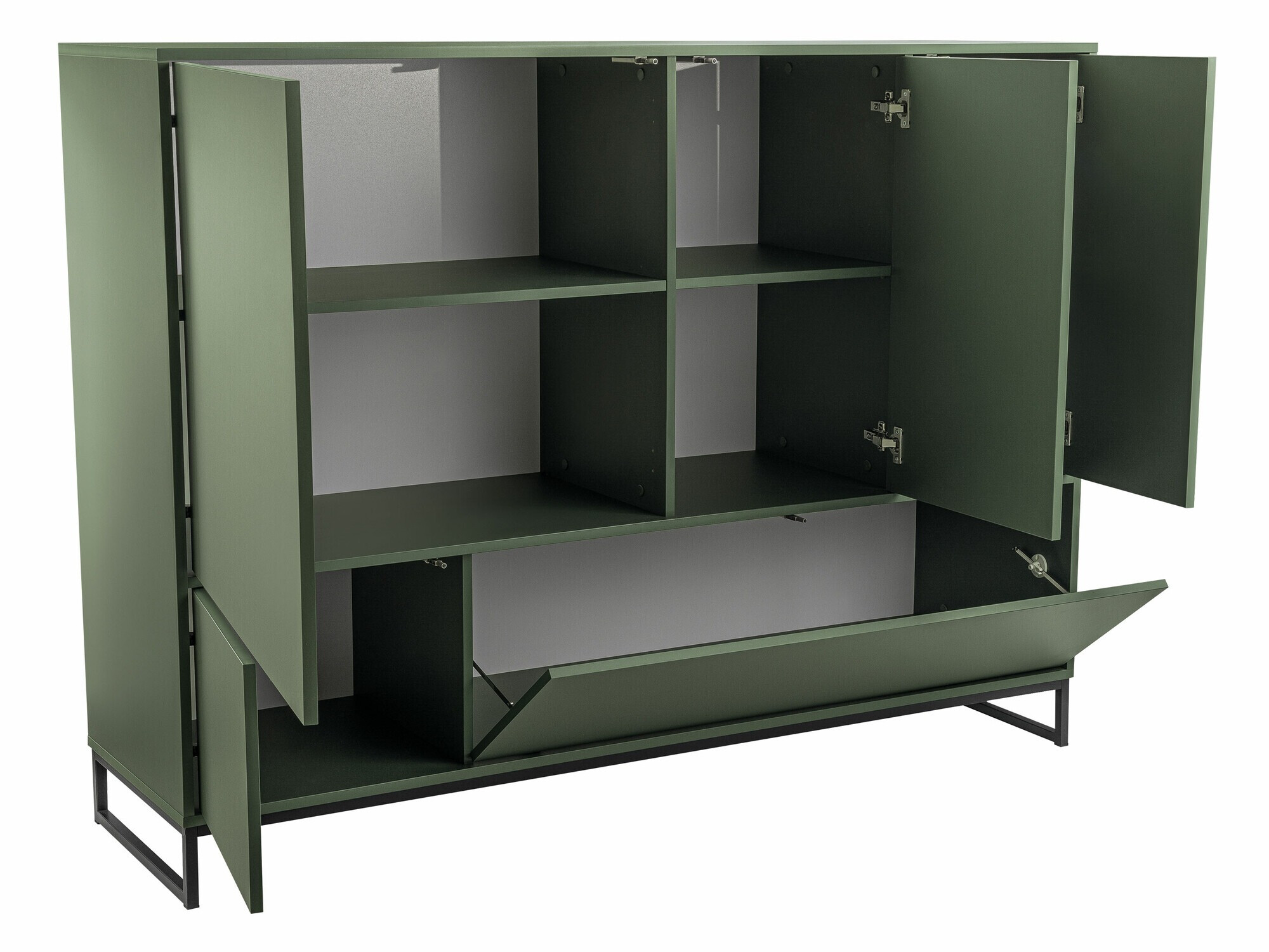 Set za spavaću sobu Calcalo 110 (Zelena)