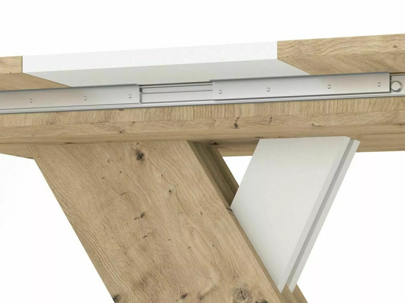 Stol Detroit 568 (Hrast Wotan + Bijela)