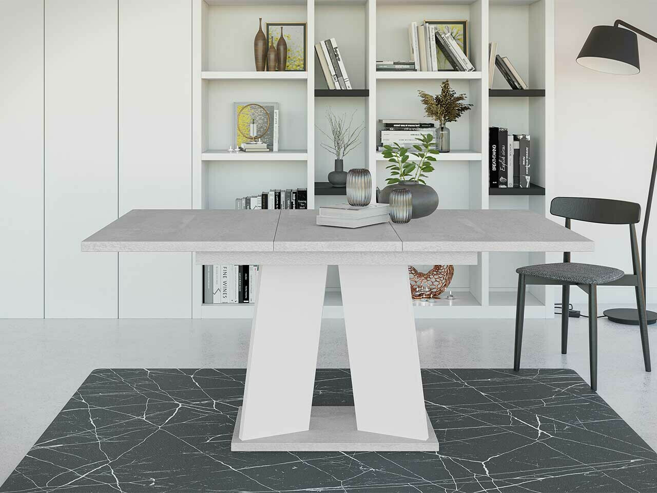 Stol Goodyear 107 (Siva + Bijela)