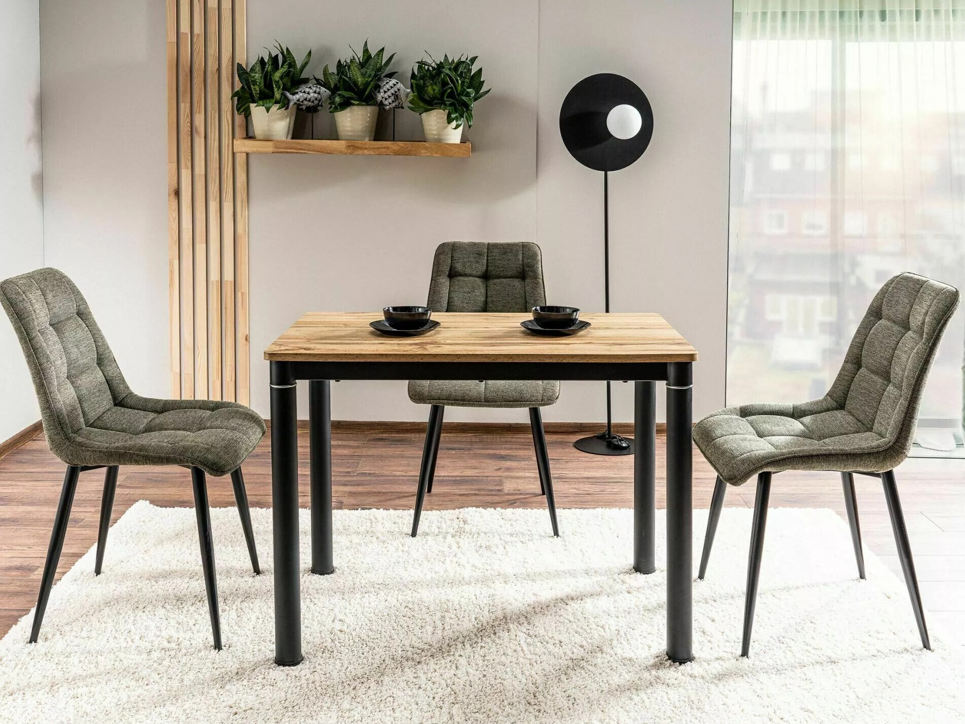 Stol Detroit 589 (Hrast Artisan)