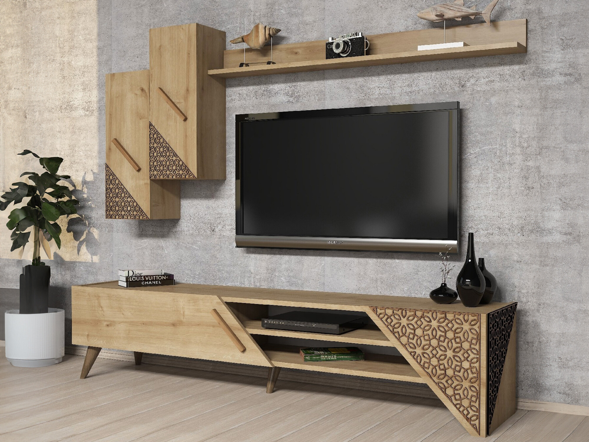 Set za dnevni boravak Kailua 1564 (Hrast)