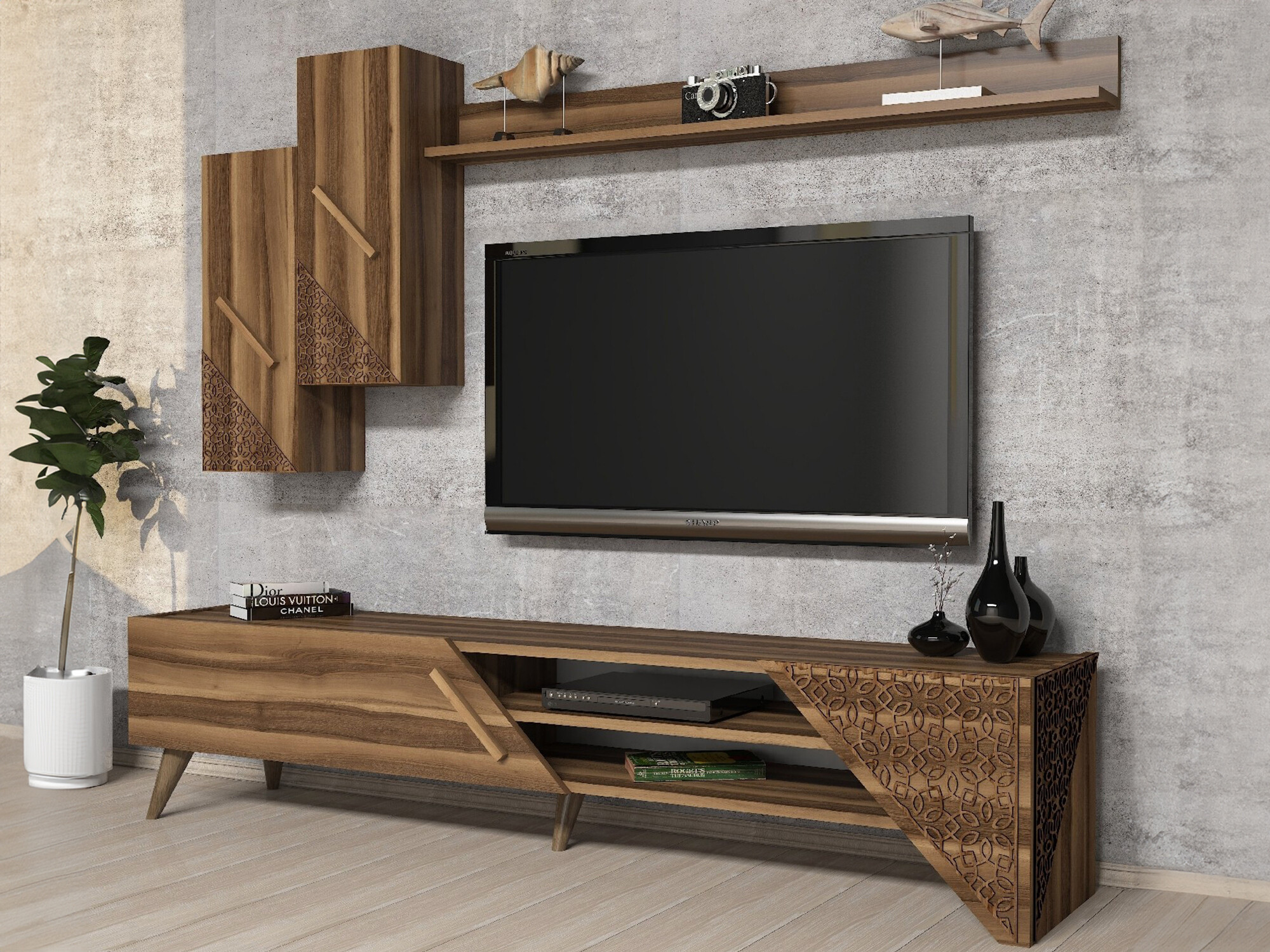 Set za dnevni boravak Kailua 1564 (Orah)