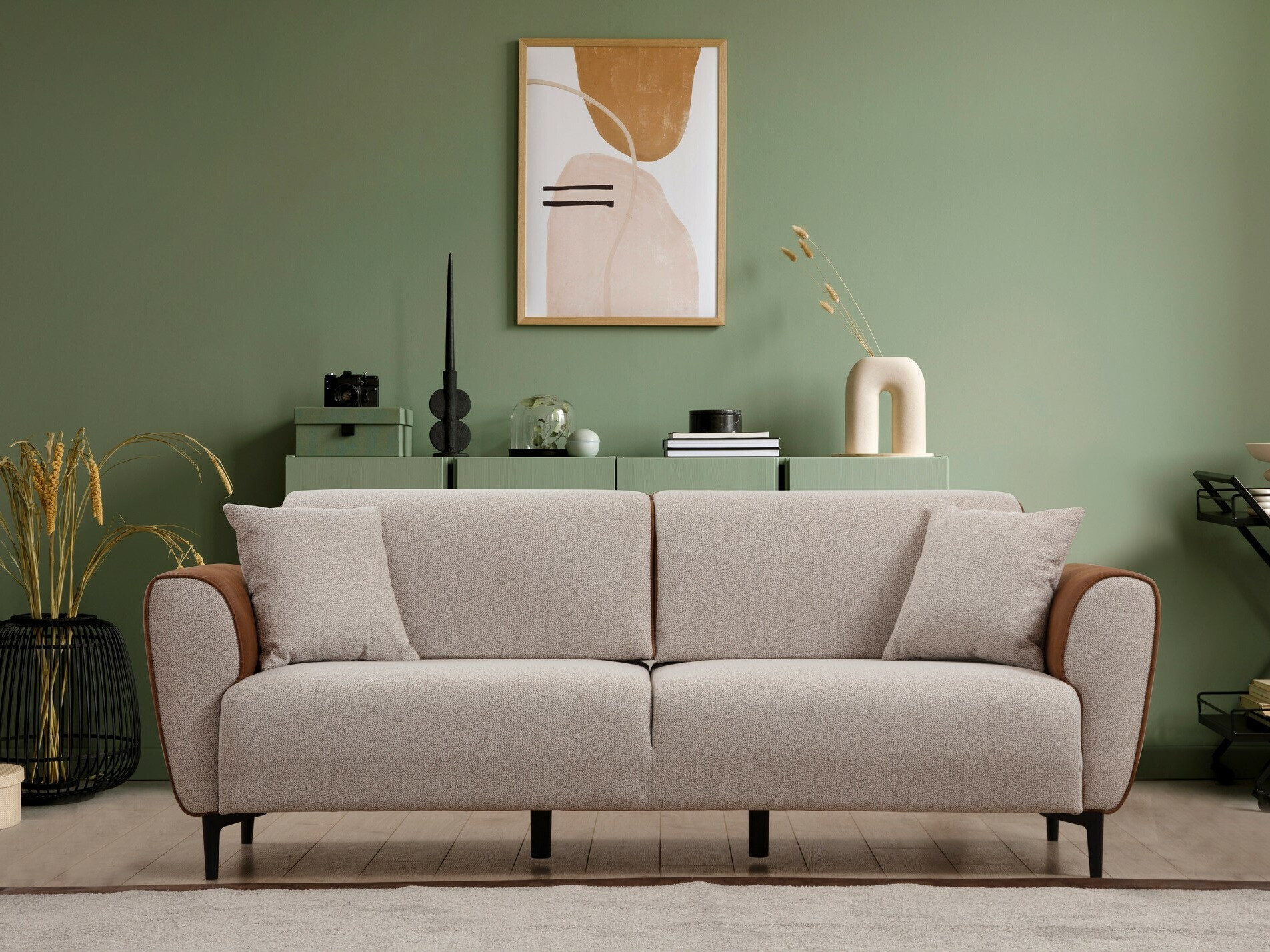 Kauč Altadena 593 (Smeđa + Bež)