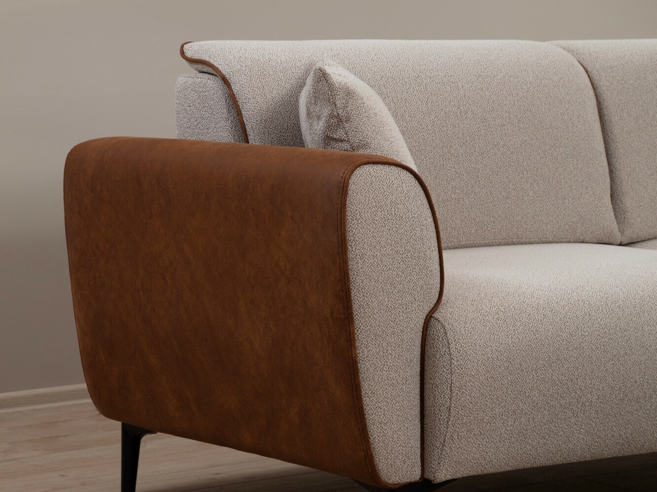 Kauč Altadena 593 (Smeđa + Bež)