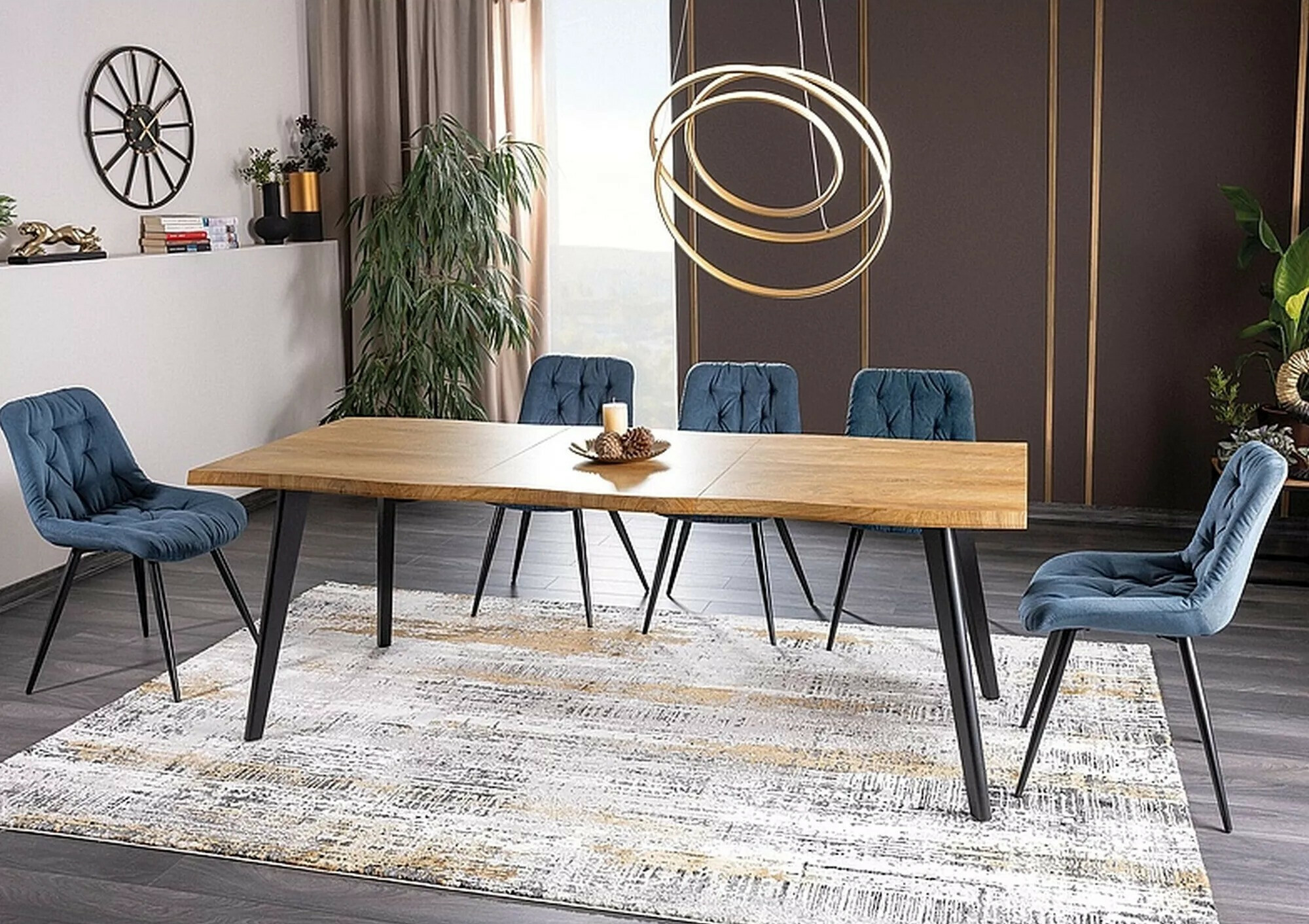 Stol Detroit 583 (Hrast Artisan)