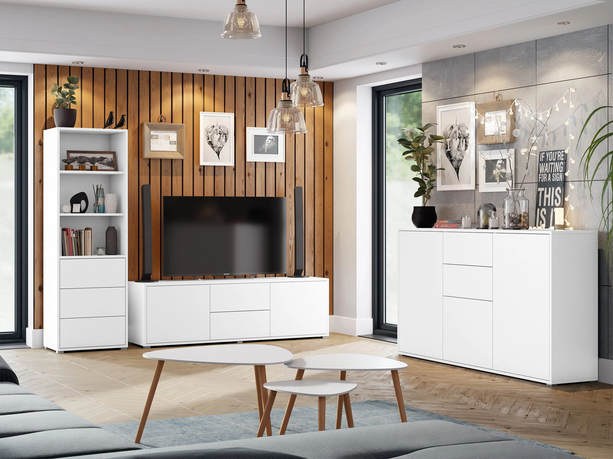 Komoda Comfivo Fersoe 100 (Bijela)